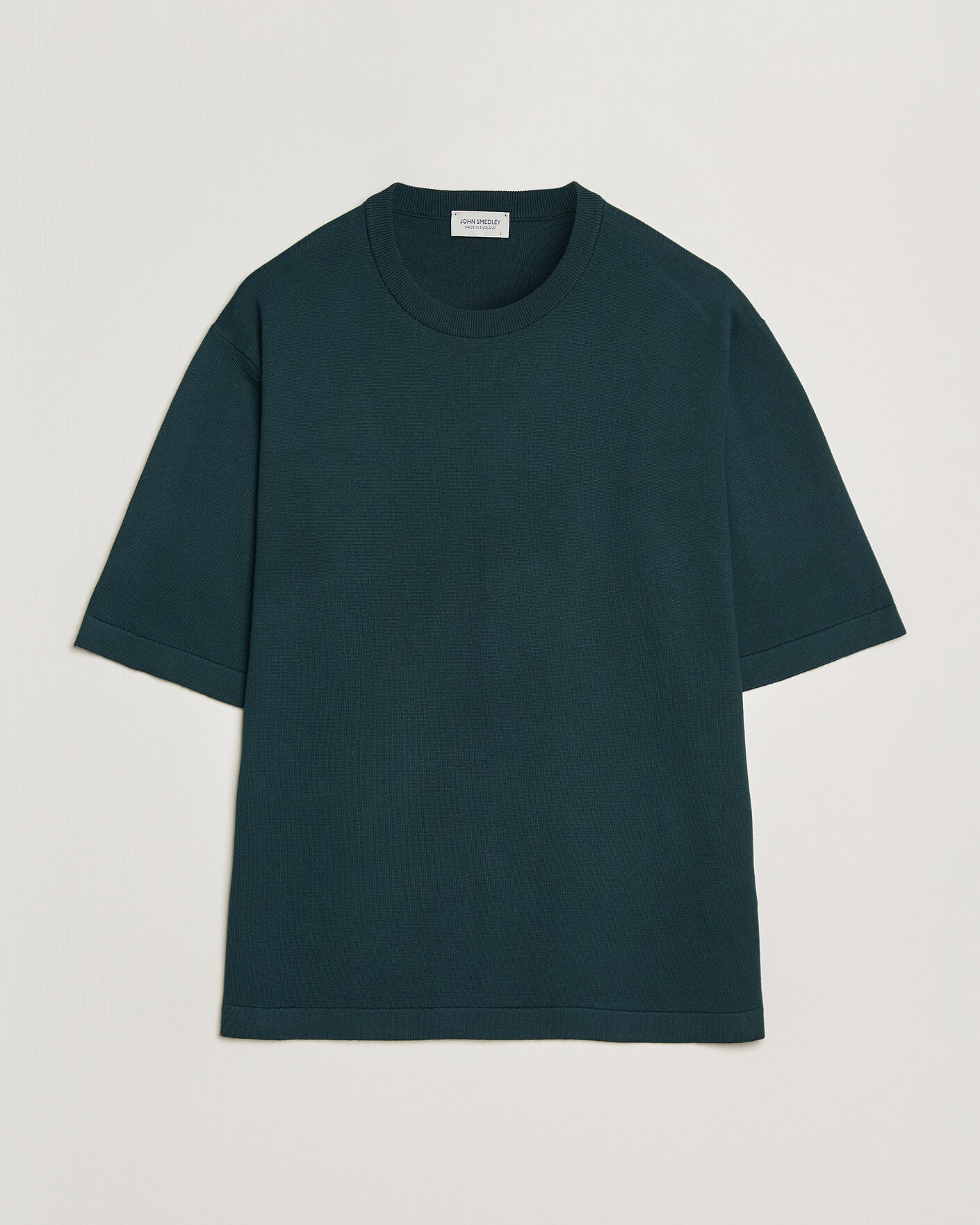 Herr | T-Shirts | John Smedley | Tindall Sea Island Cotton T-Shirt Rainforest