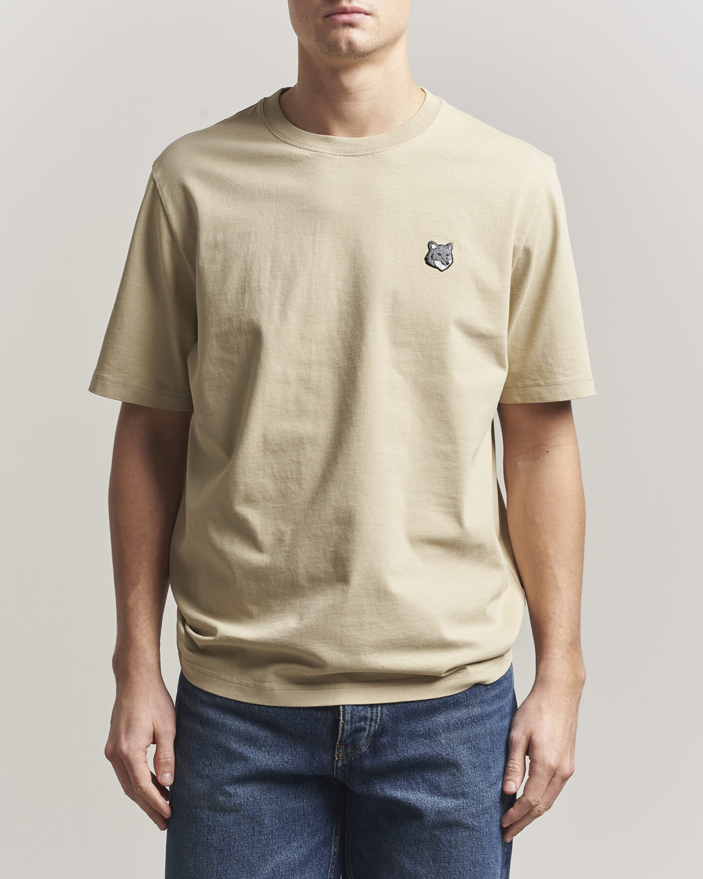 Herr | T-Shirts | Maison Kitsuné | Bold Fox Head T-Shirt Tea Leaf