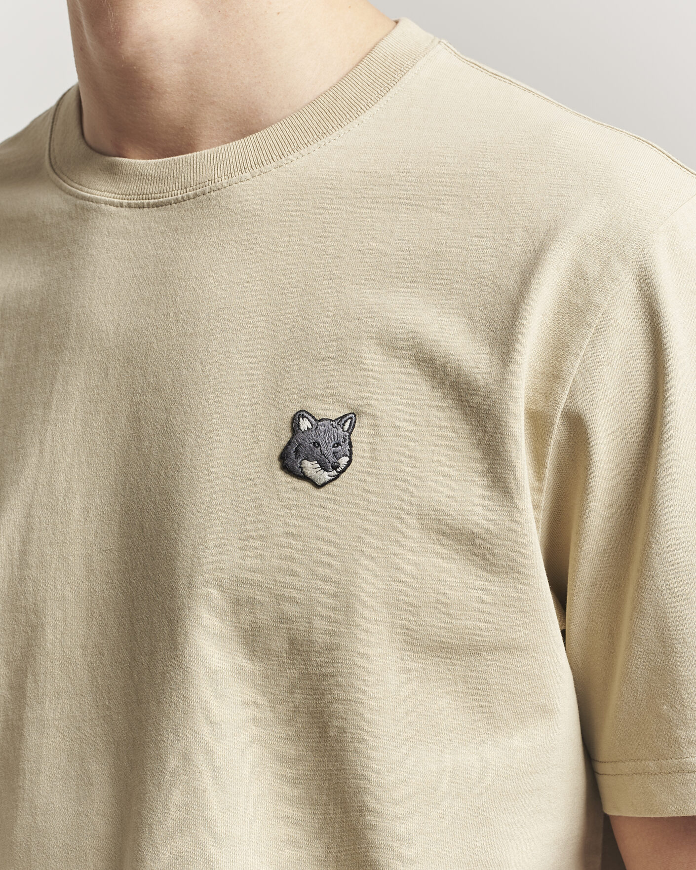 Herr | T-Shirts | Maison Kitsuné | Bold Fox Head T-Shirt Tea Leaf