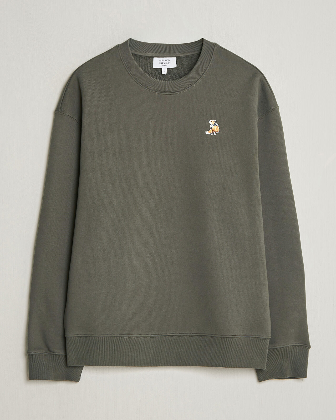 Herr | Tröjor | Maison Kitsuné | Dreaming Fox Sweatshirt Beluga