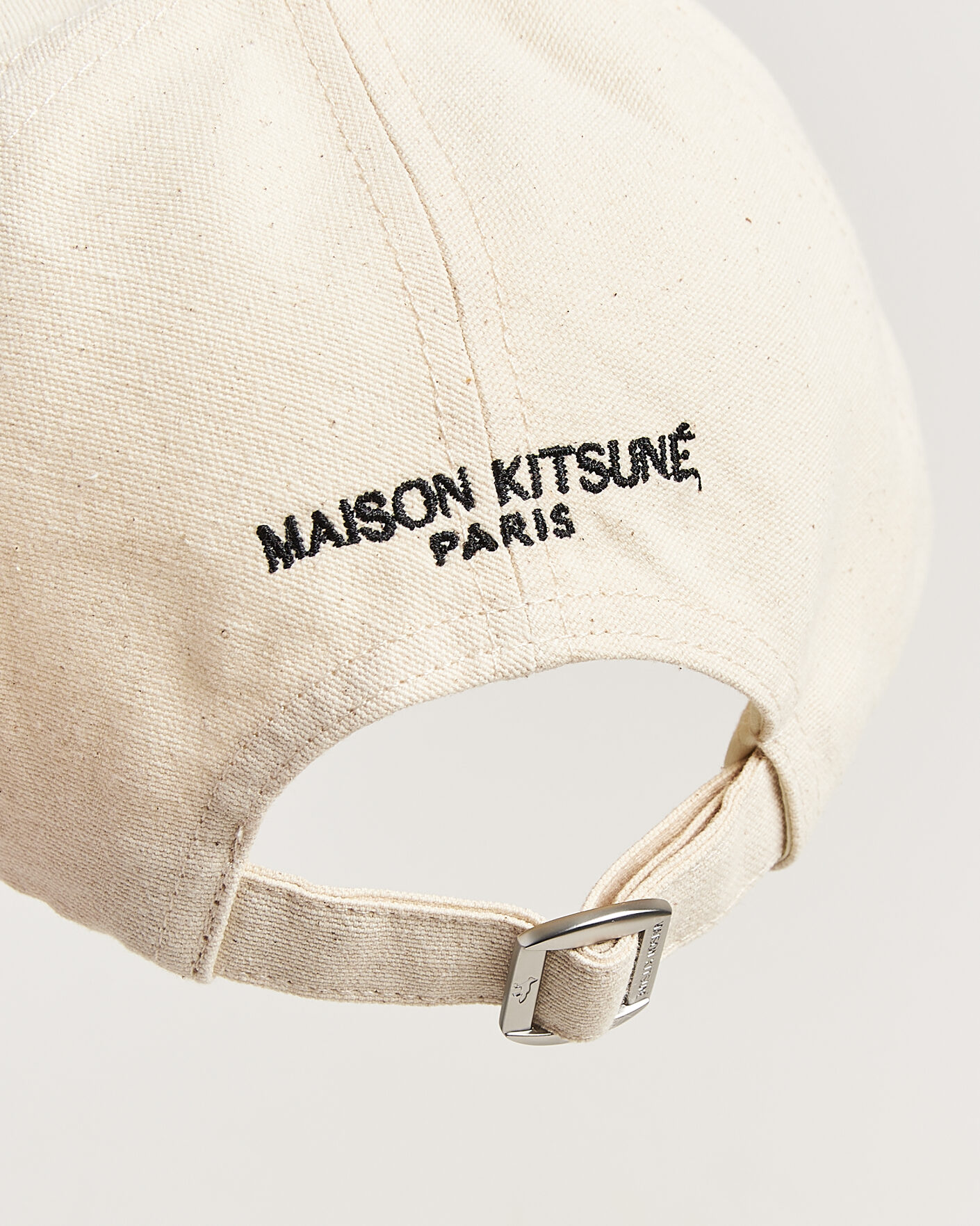 Herr | Hattar & kepsar | Maison Kitsuné | Dressed Fox Cap Noble Beige