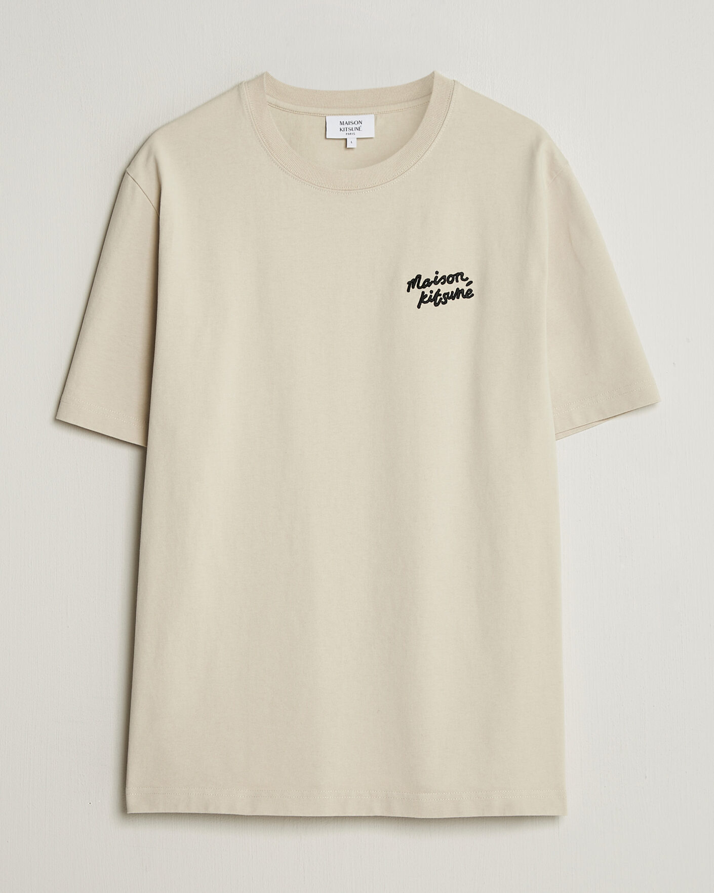 Herr | T-Shirts | Maison Kitsuné | Handwriting T-Shirt Pelican