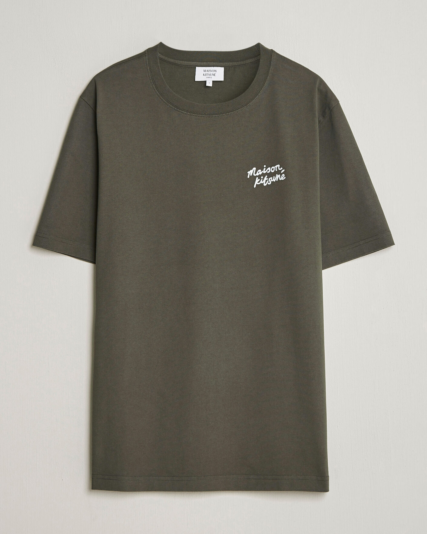 Herr | T-Shirts | Maison Kitsuné | Handwriting T-Shirt Beluga