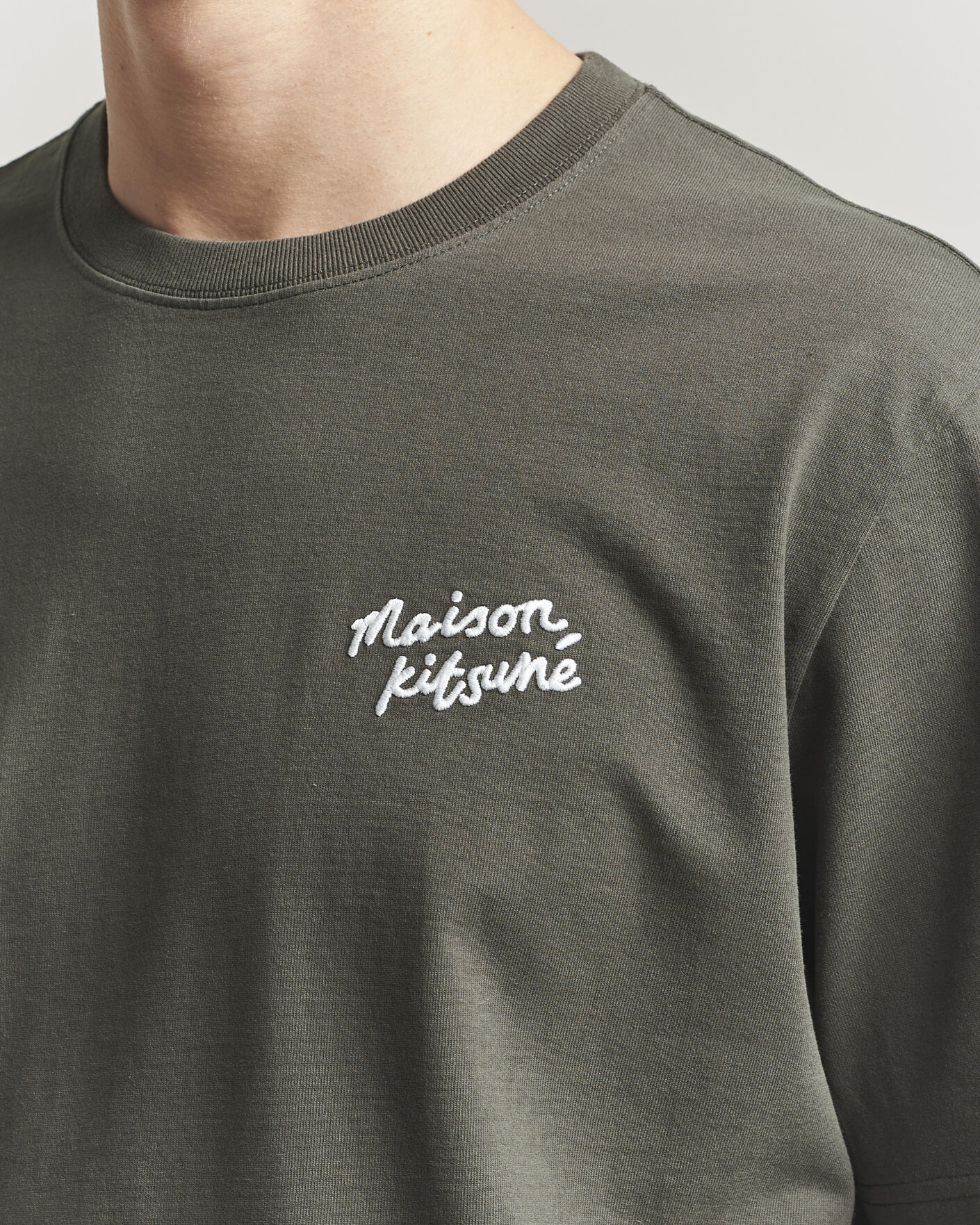 Herr | T-Shirts | Maison Kitsuné | Handwriting T-Shirt Beluga