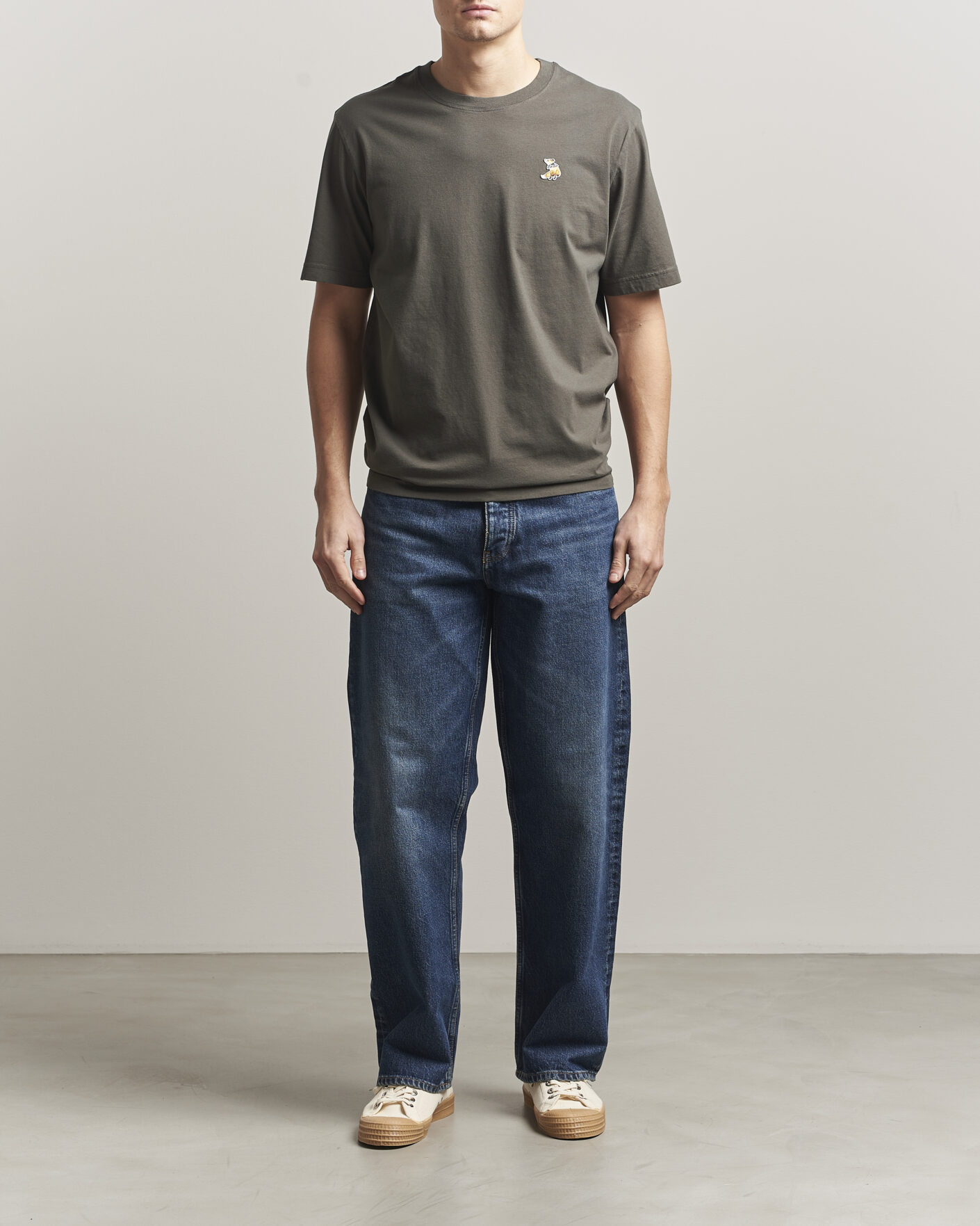 Herr | T-Shirts | Maison Kitsuné | Dreaming Fox T-Shirt Beluga