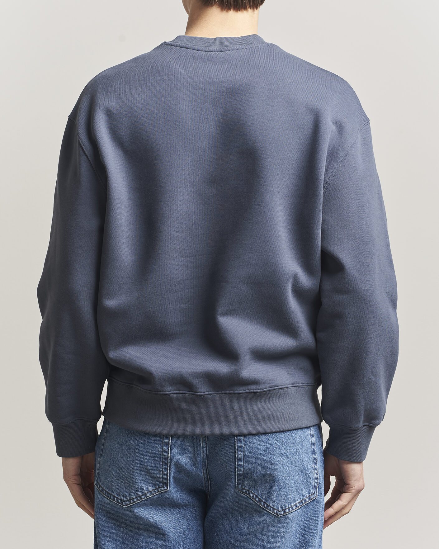 Herr | Tröjor | Maison Kitsuné | Dressed Fox Sweatshirt Shadow Blue