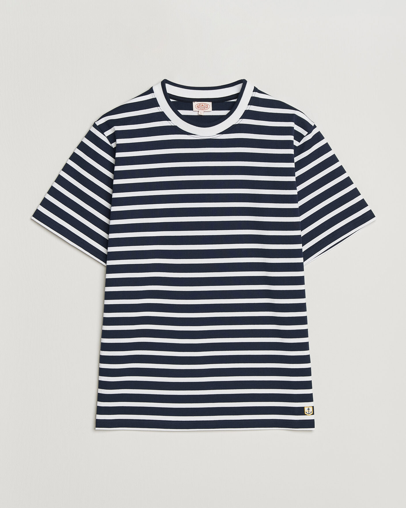 Herr | T-Shirts | Armor-lux | Heritage Callac Stripe T-Shirt Marine/Blanc