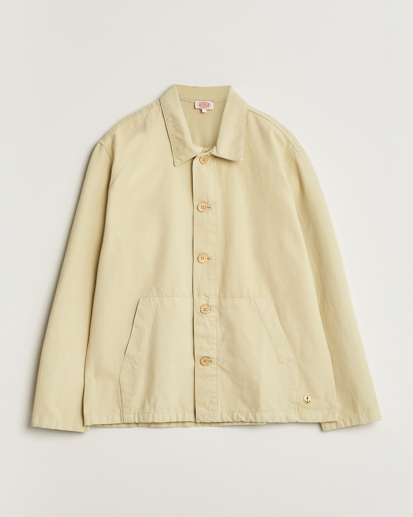 Herr | Skjortor | Armor-lux | Veste Pecheur Heritage Overshirt Gravel