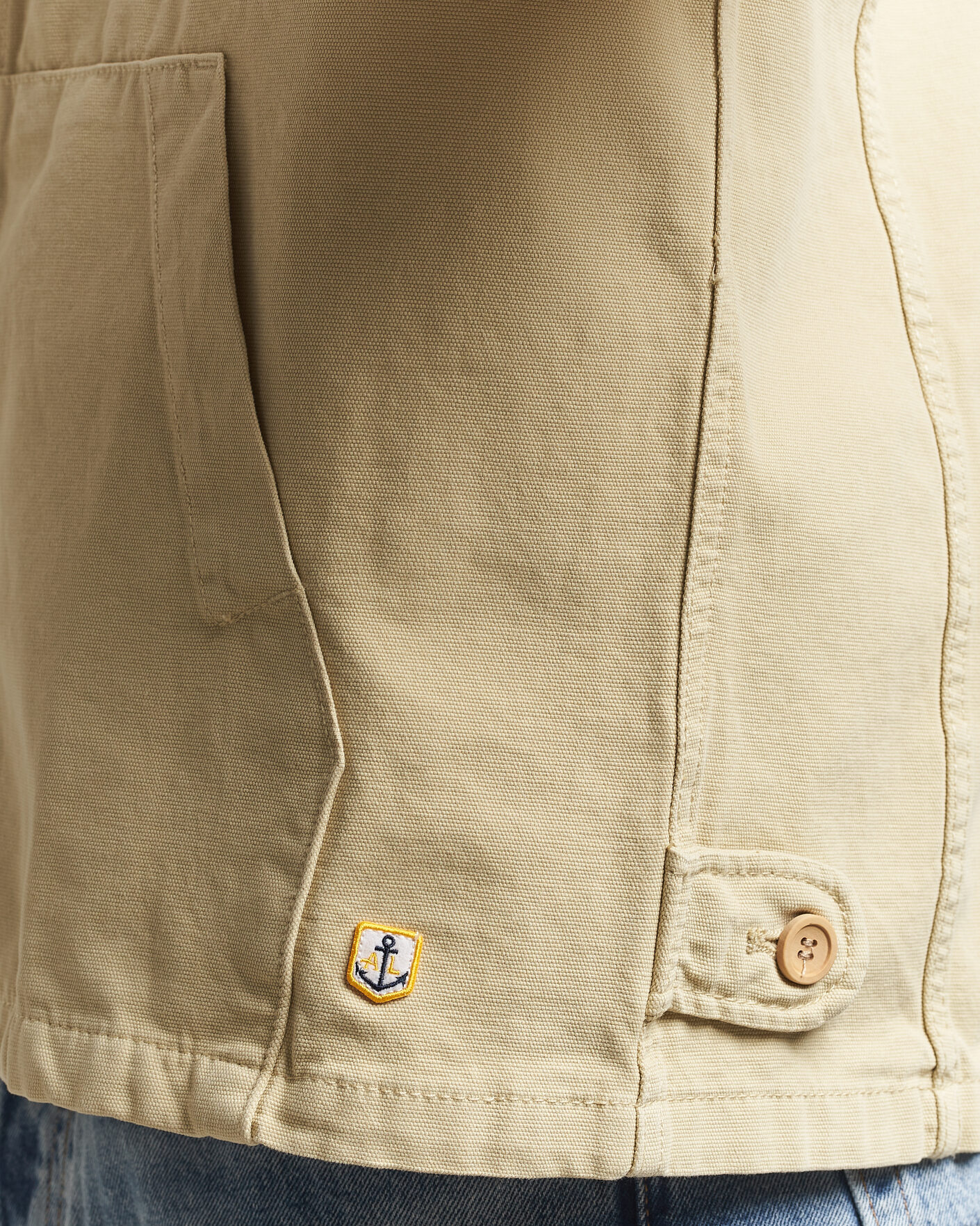 Herr | Skjortor | Armor-lux | Veste Pecheur Heritage Overshirt Gravel