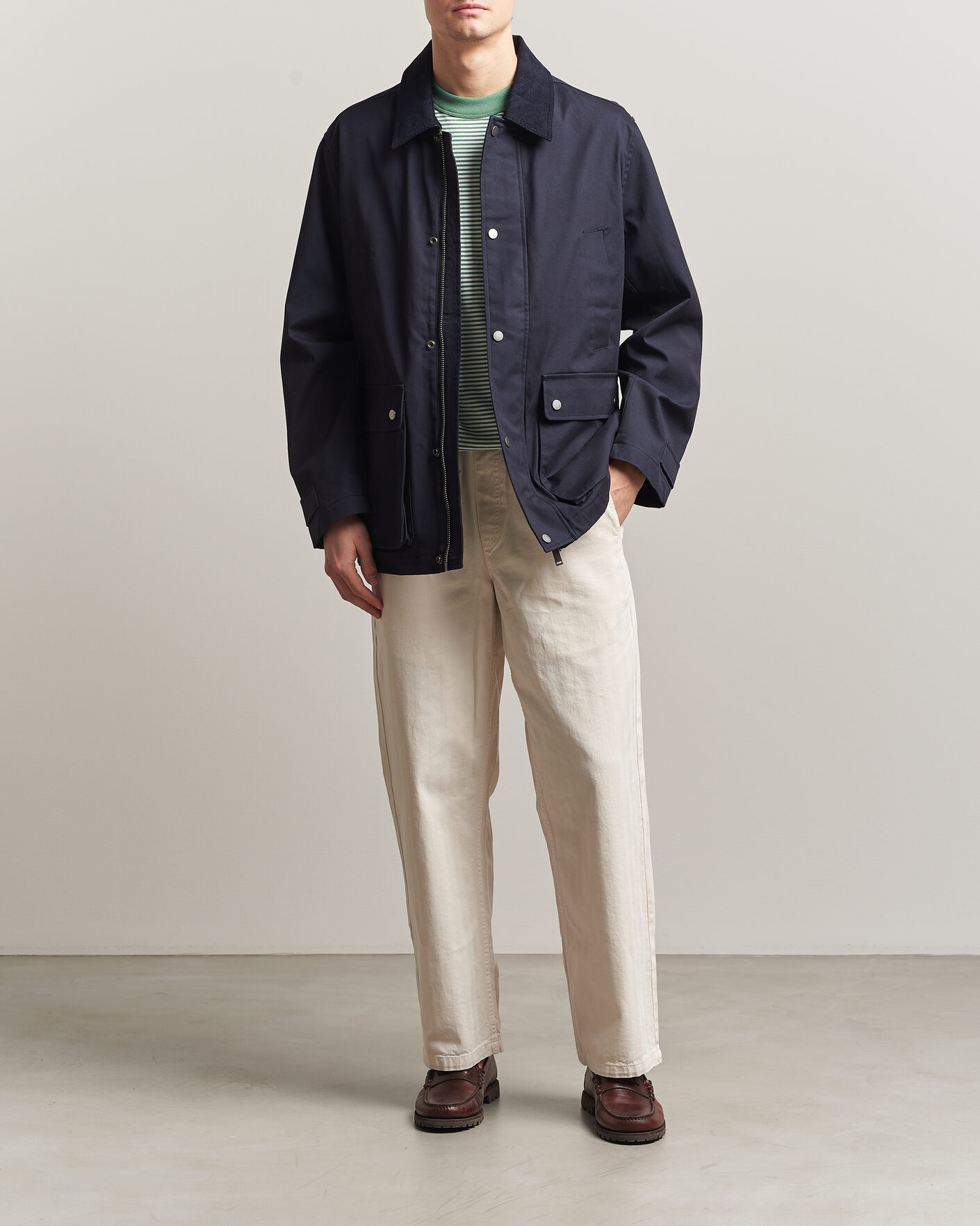 Herr | Jackor | Armor-lux | Heritage Field Jacket Rich Navy