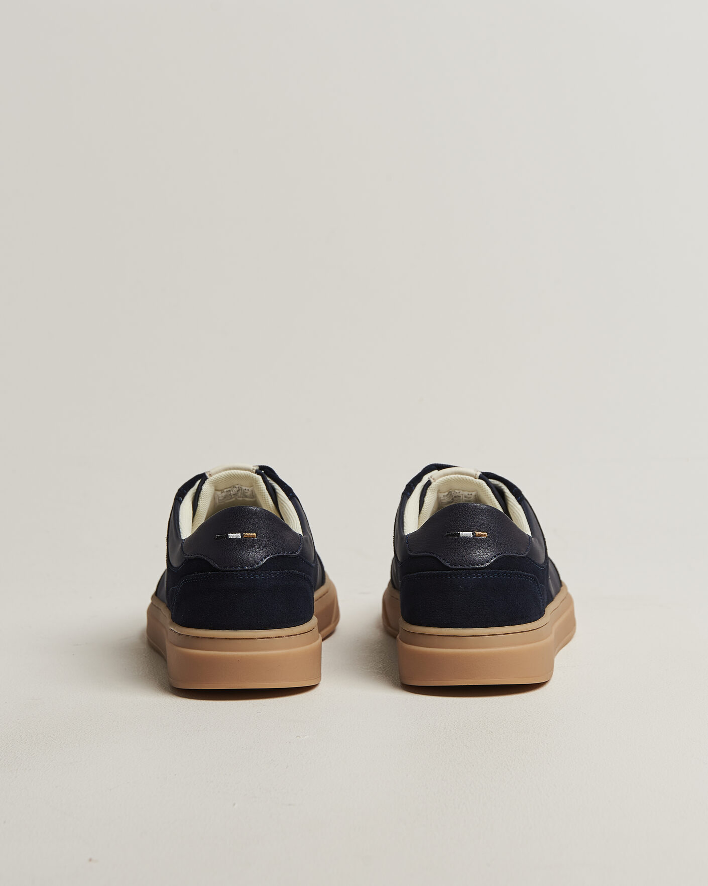 Herr | Sneakers | BOSS BLACK | Kieran Suede/Nylon Sneaker Dark Blue