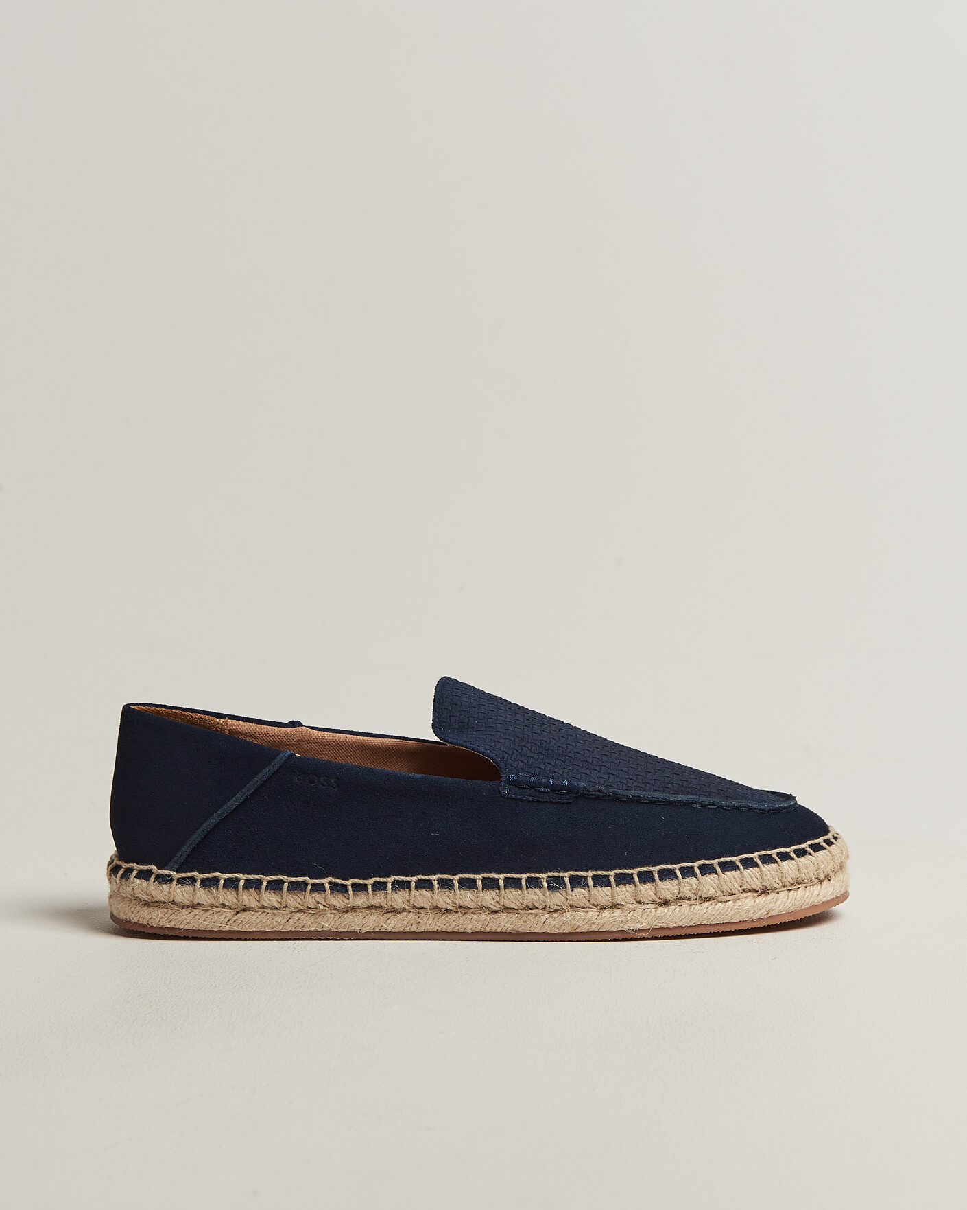 Herr | Espadriller | BOSS BLACK | Madeira Suede Espadrilles Dark Blue