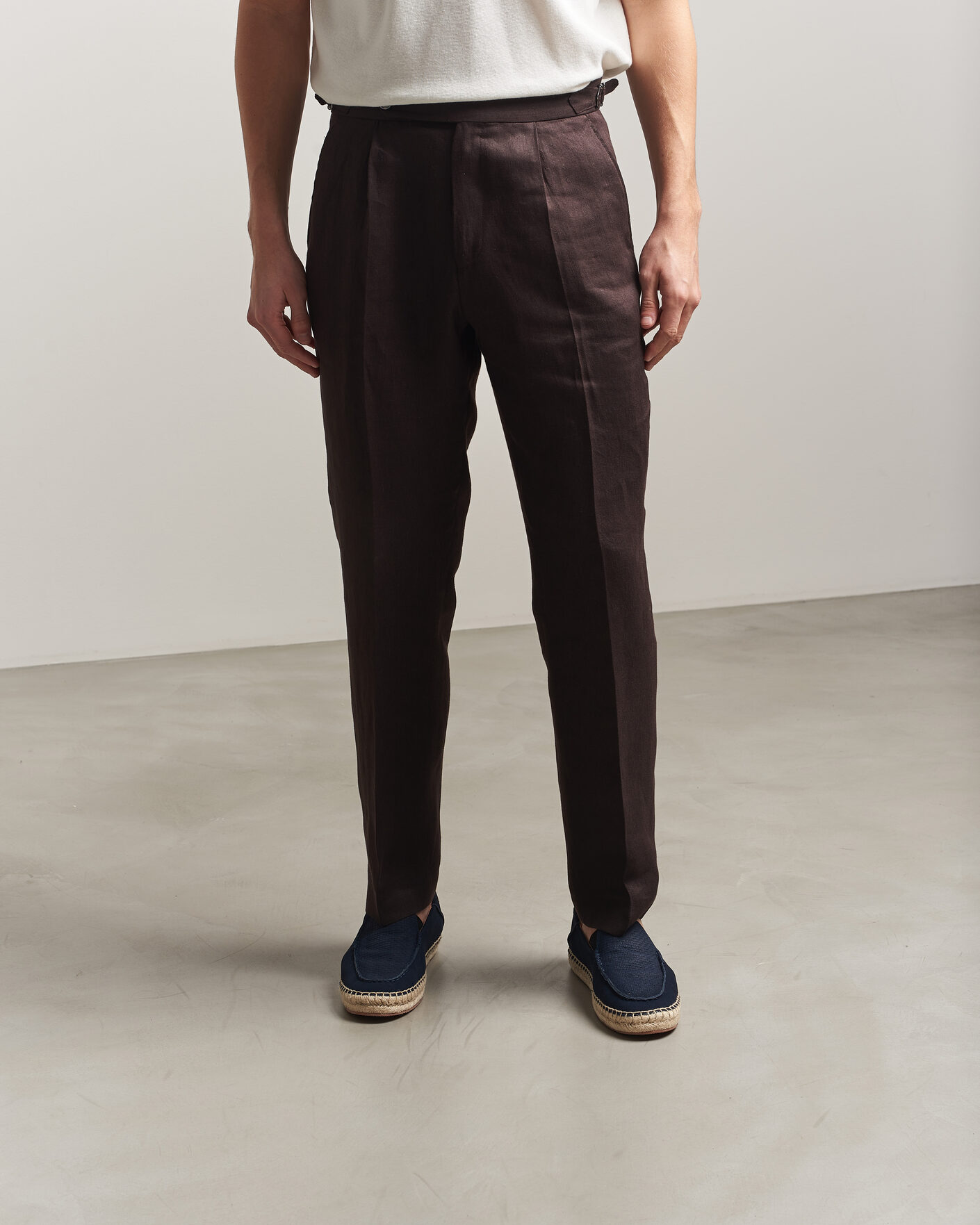 Herr | Espadriller | BOSS BLACK | Madeira Suede Espadrilles Dark Blue