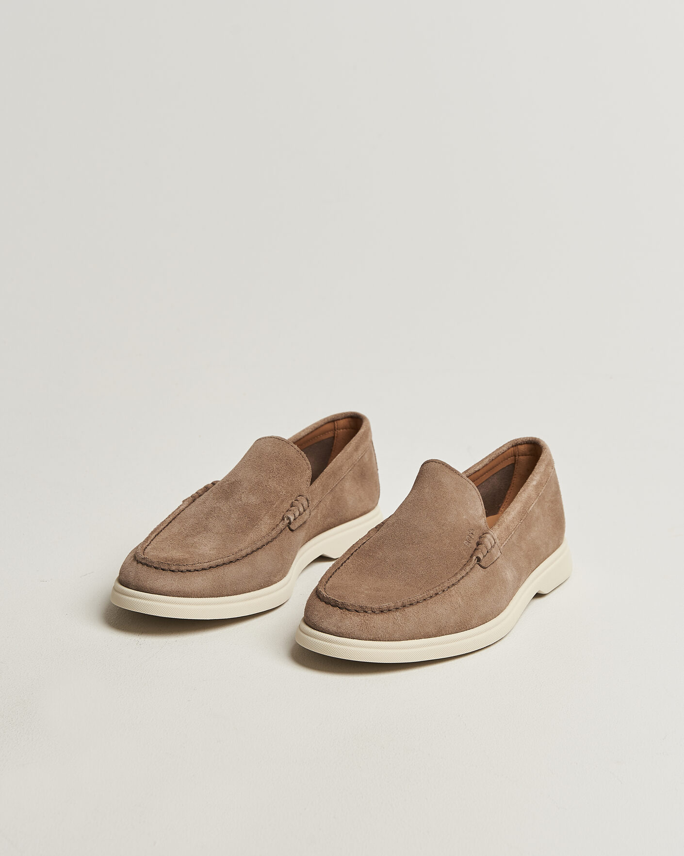 Herr | Loafers | BOSS BLACK | Sienne Suede Loafer Medium Beige