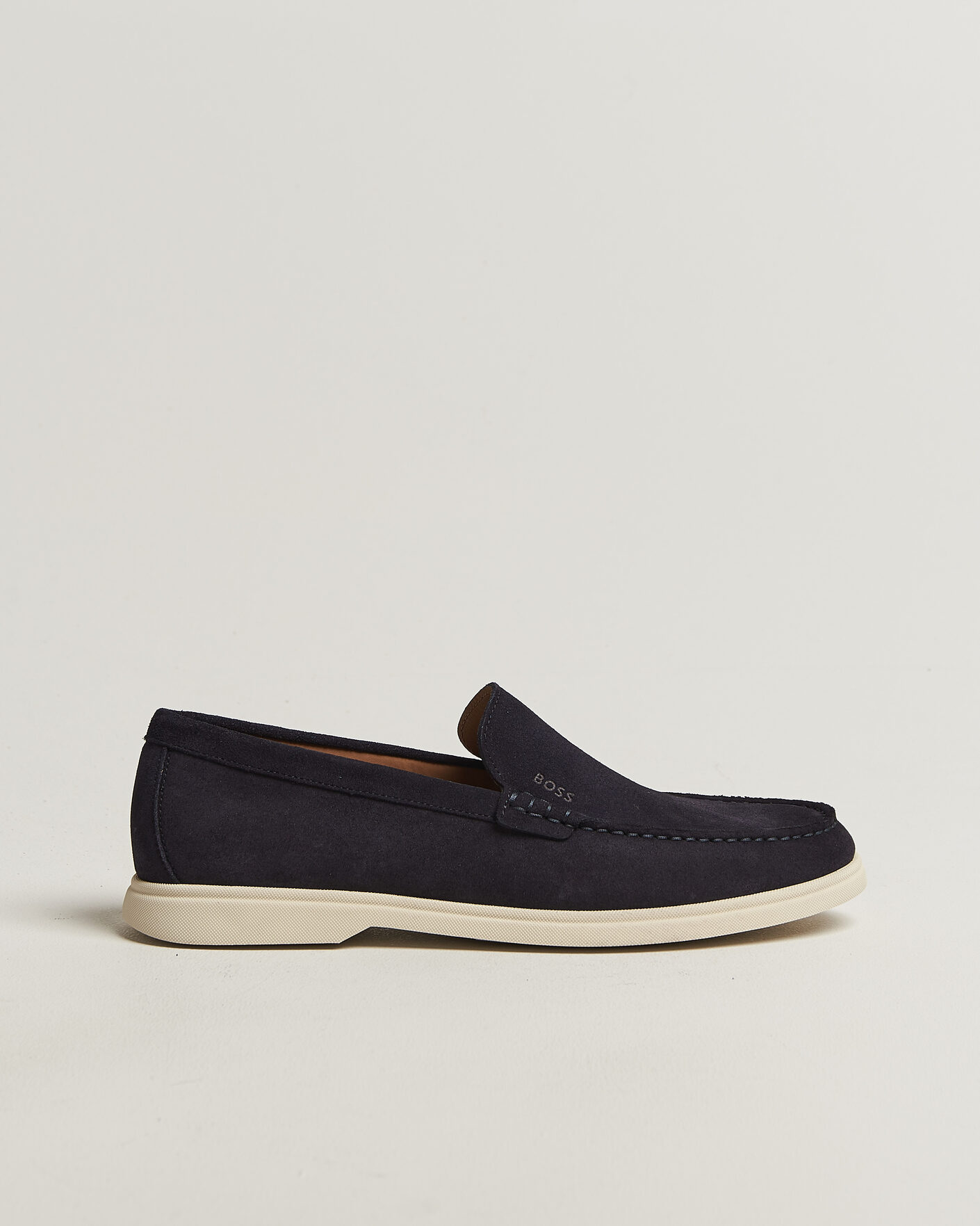 Herr | Loafers | BOSS BLACK | Sienne Suede Loafer Dark Blue