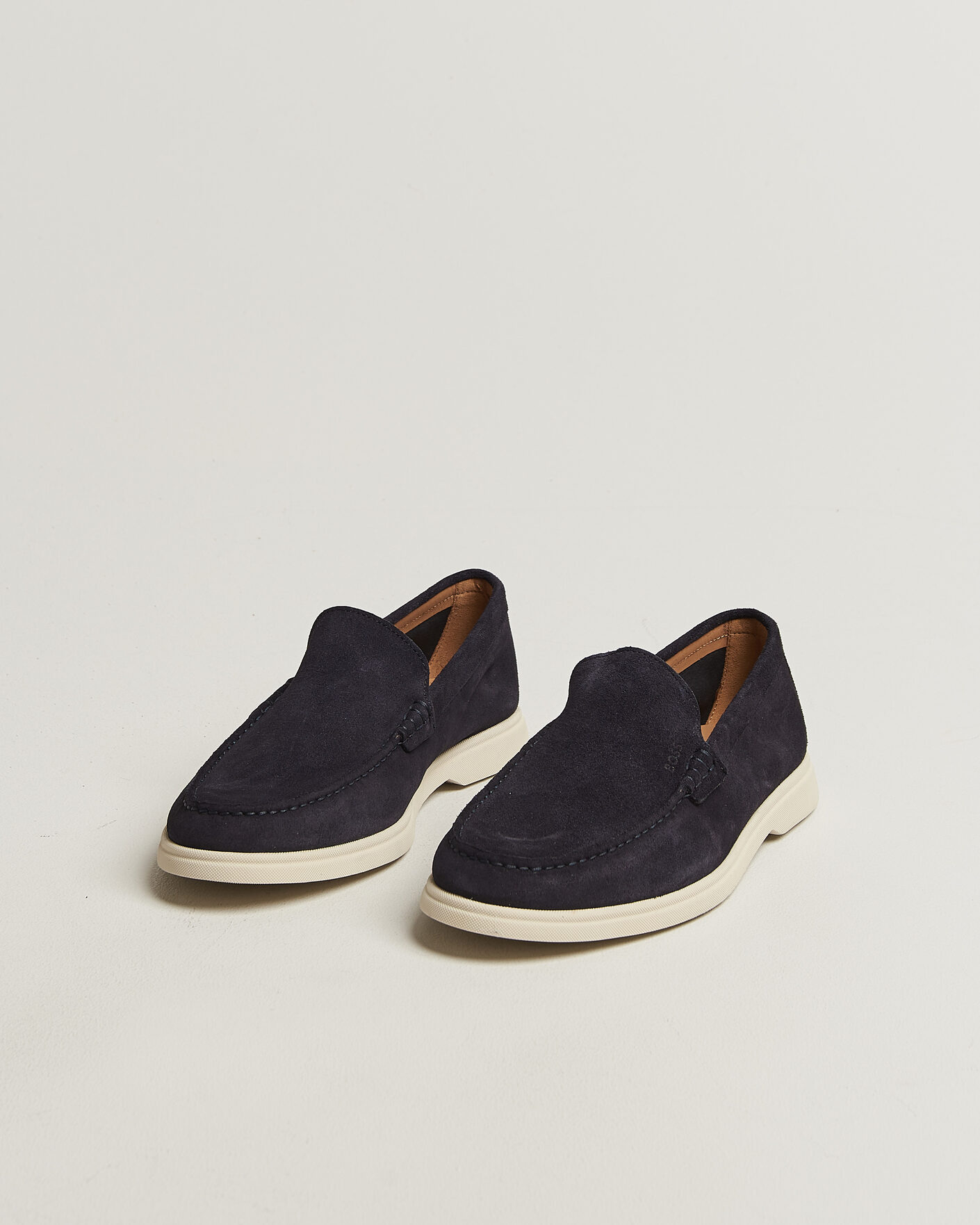 Herr | Loafers | BOSS BLACK | Sienne Suede Loafer Dark Blue