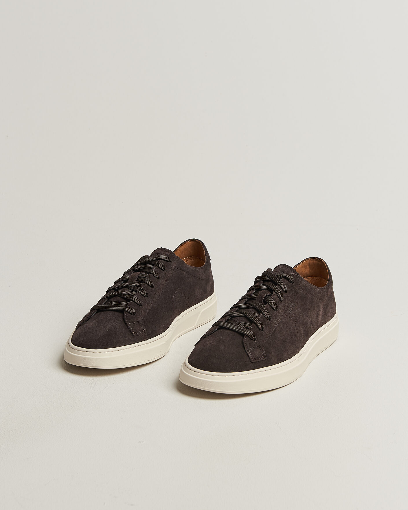 Herr | Sneakers | BOSS BLACK | Kieran Suede Sneaker Dark Brown