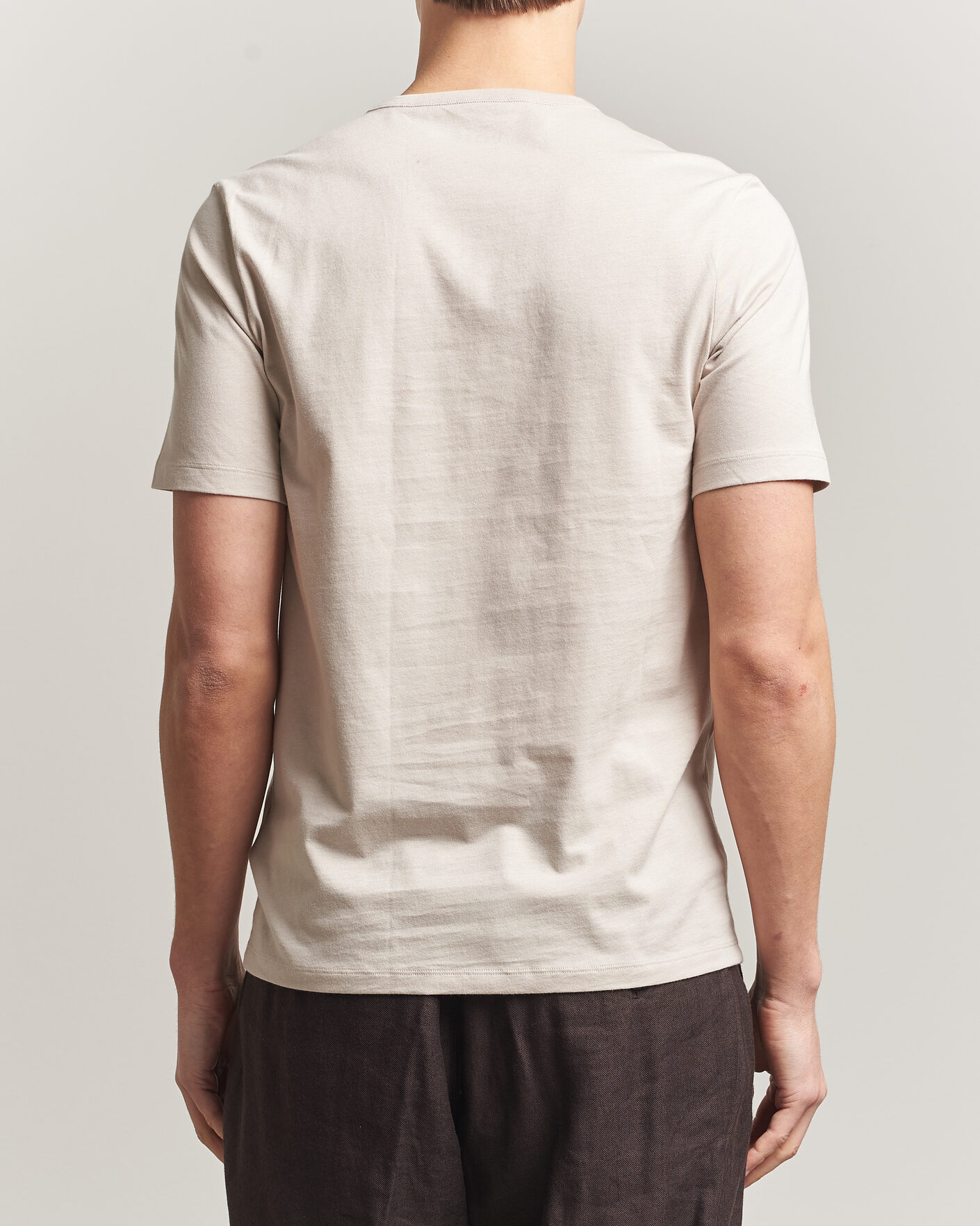 Herr | T-Shirts | BOSS BLACK | 3-Pack Crew Neck T-Shirt Grey/Beige/Black