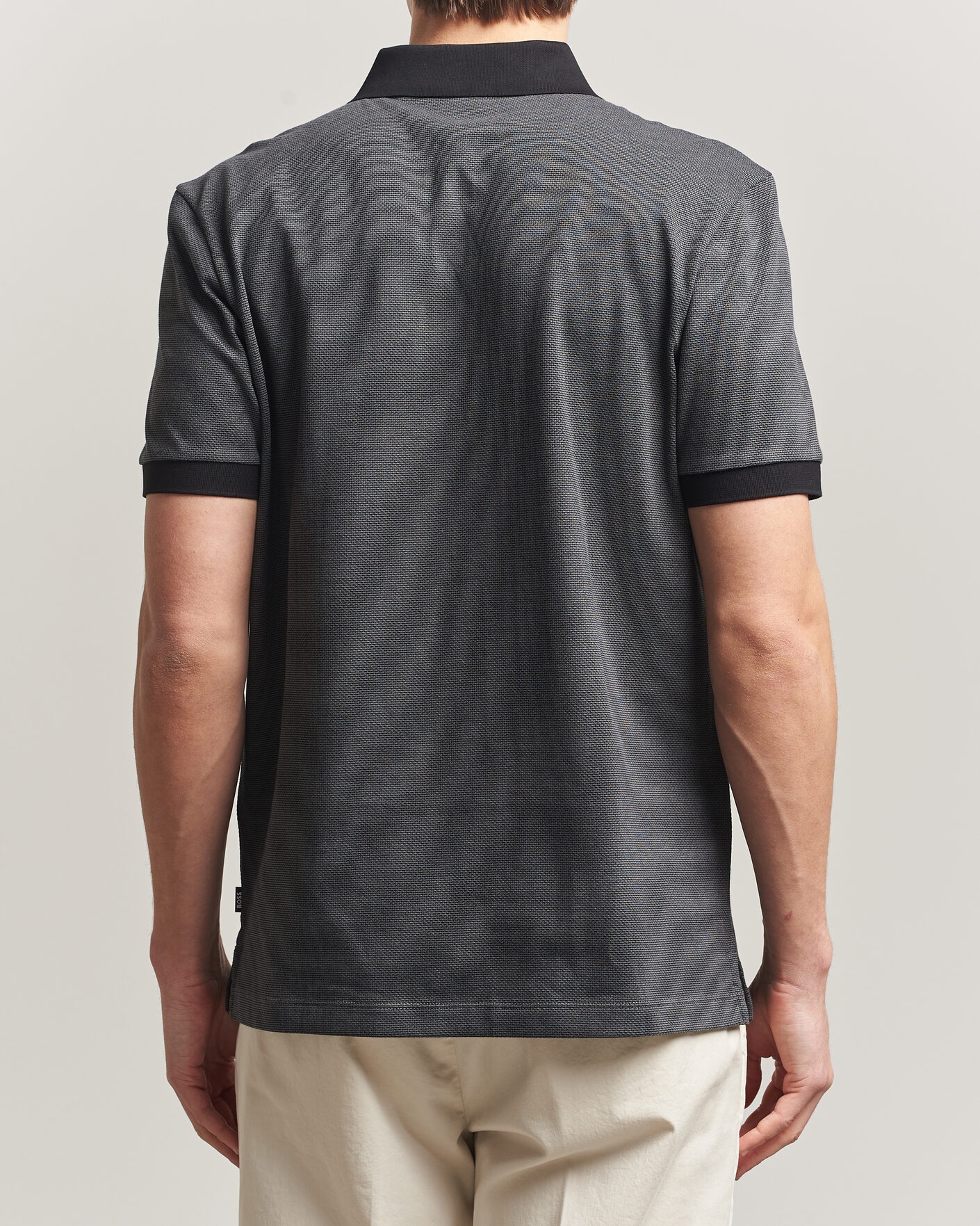 Herr | Pikéer | BOSS BLACK | Parlay Jersey Polo Black