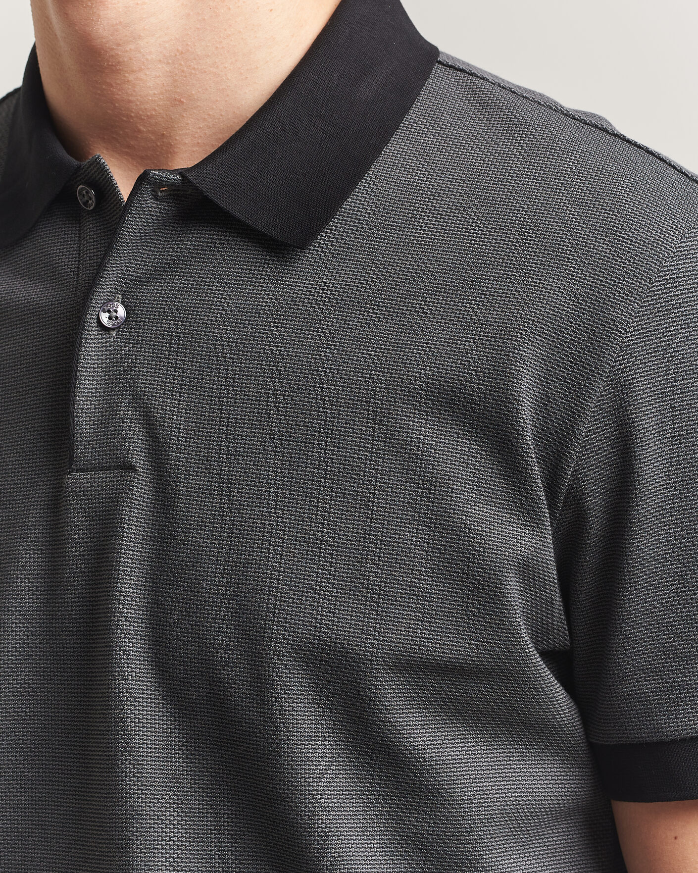 Herr | Pikéer | BOSS BLACK | Parlay Jersey Polo Black
