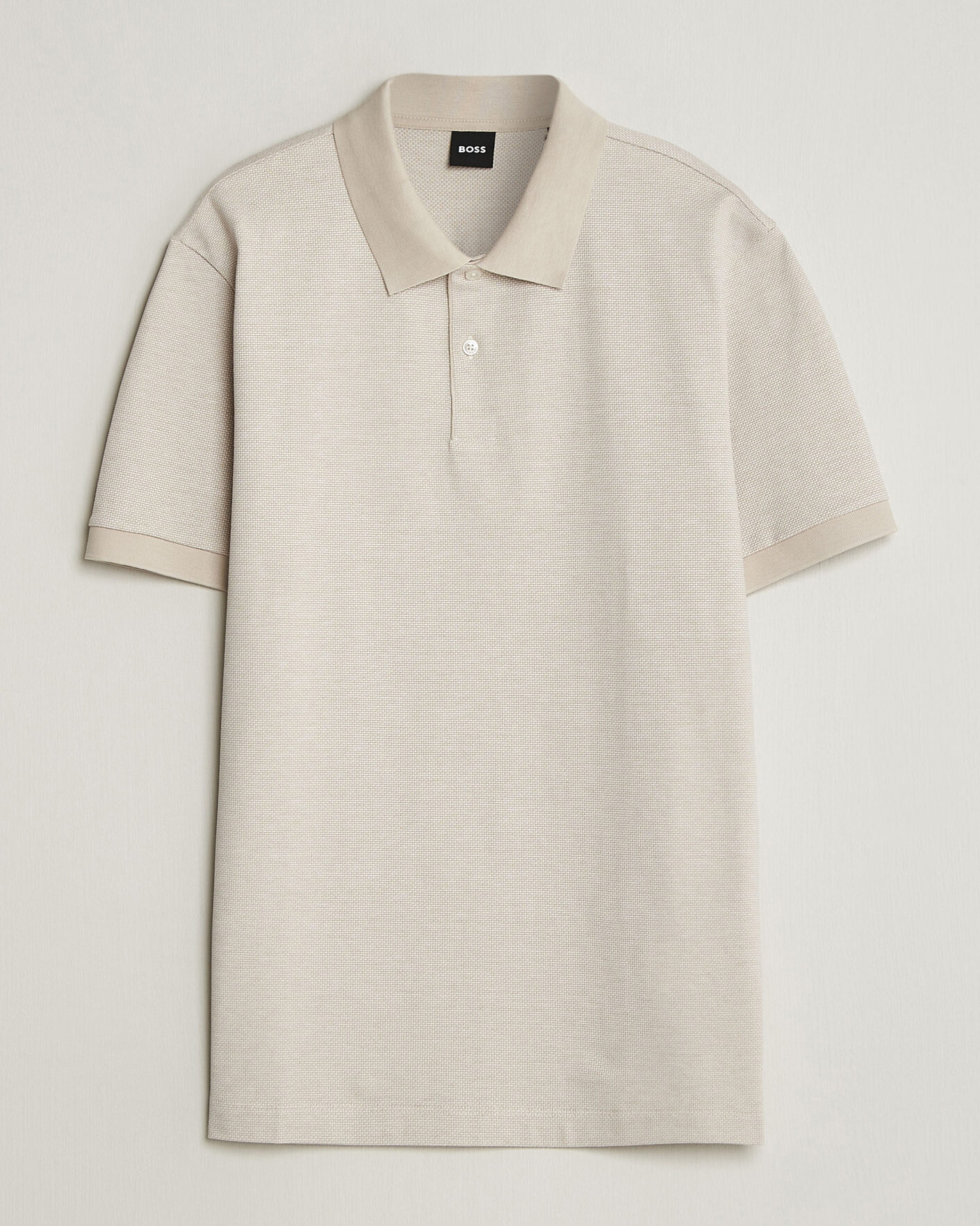 Herr | Pikéer | BOSS BLACK | Parlay Jersey Polo Open Beige