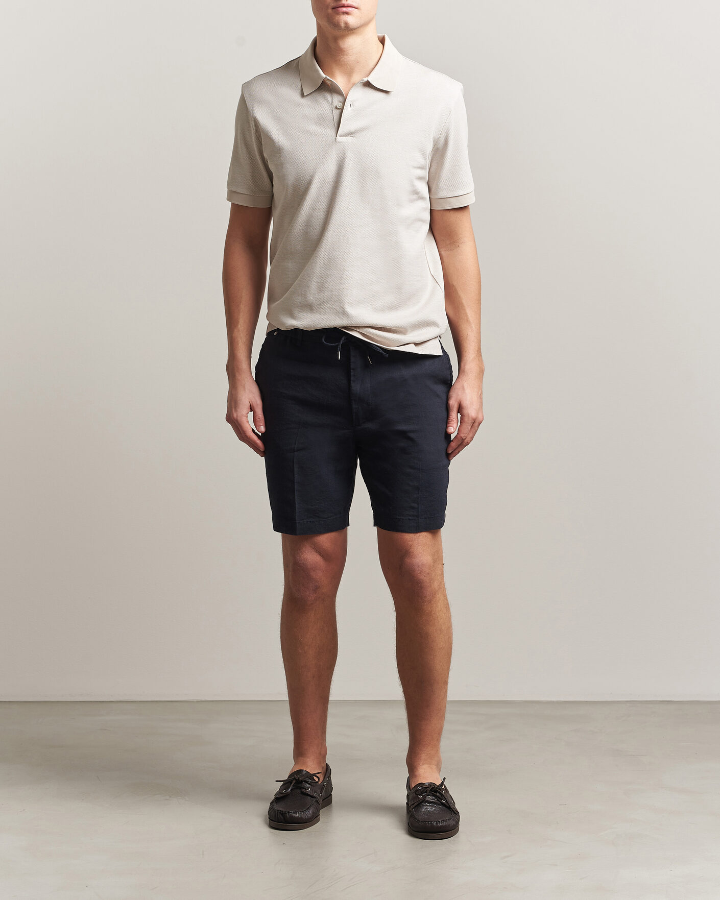 Herr | Pikéer | BOSS BLACK | Parlay Jersey Polo Open Beige