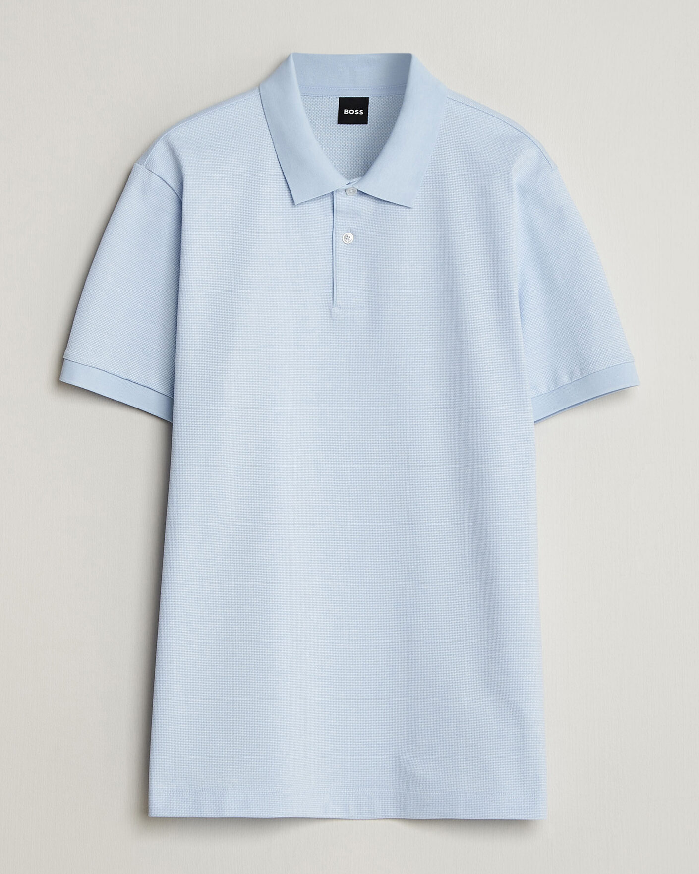 Herr | Pikéer | BOSS BLACK | Parlay Jersey Polo Light Blue
