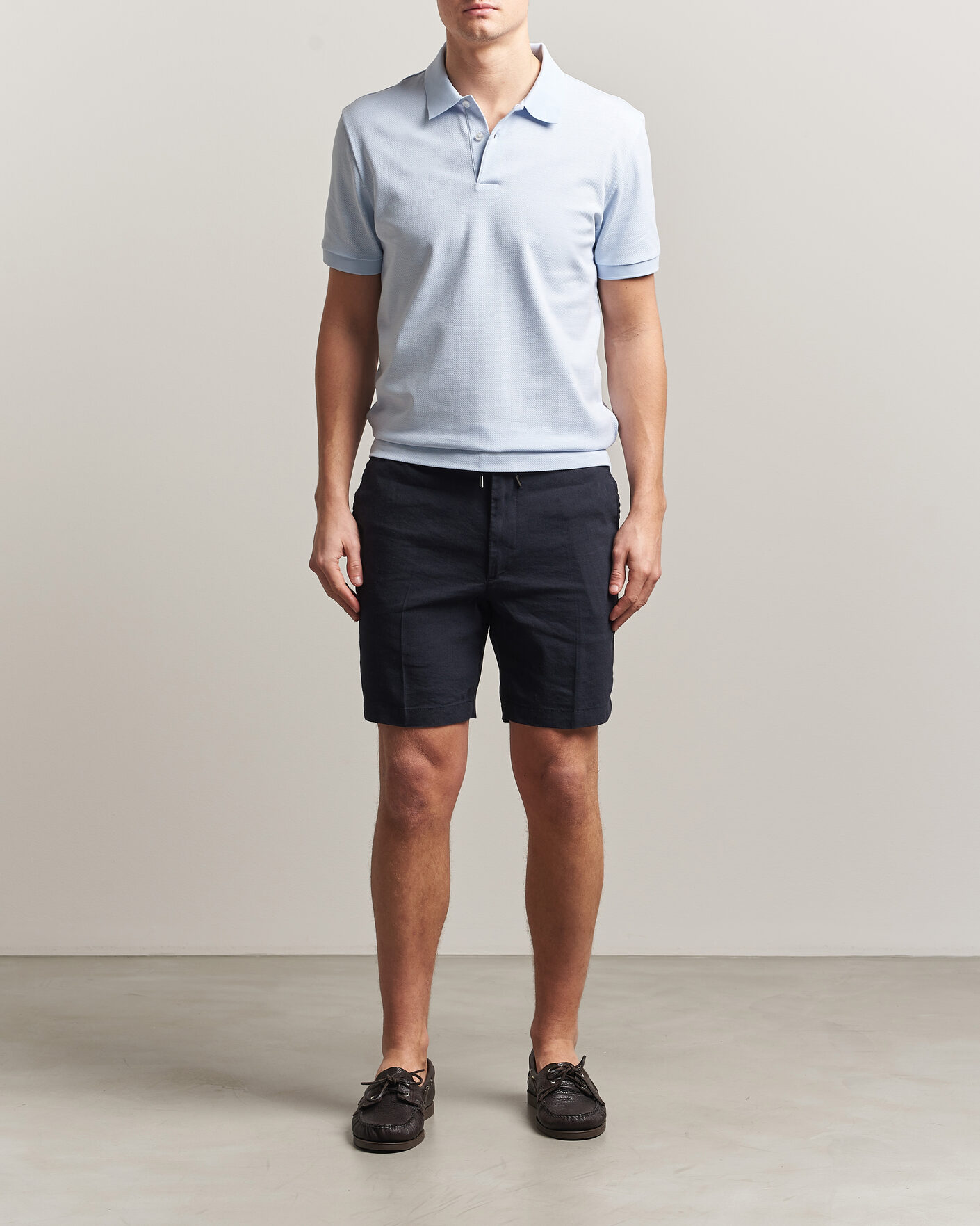 Herr | Pikéer | BOSS BLACK | Parlay Jersey Polo Light Blue