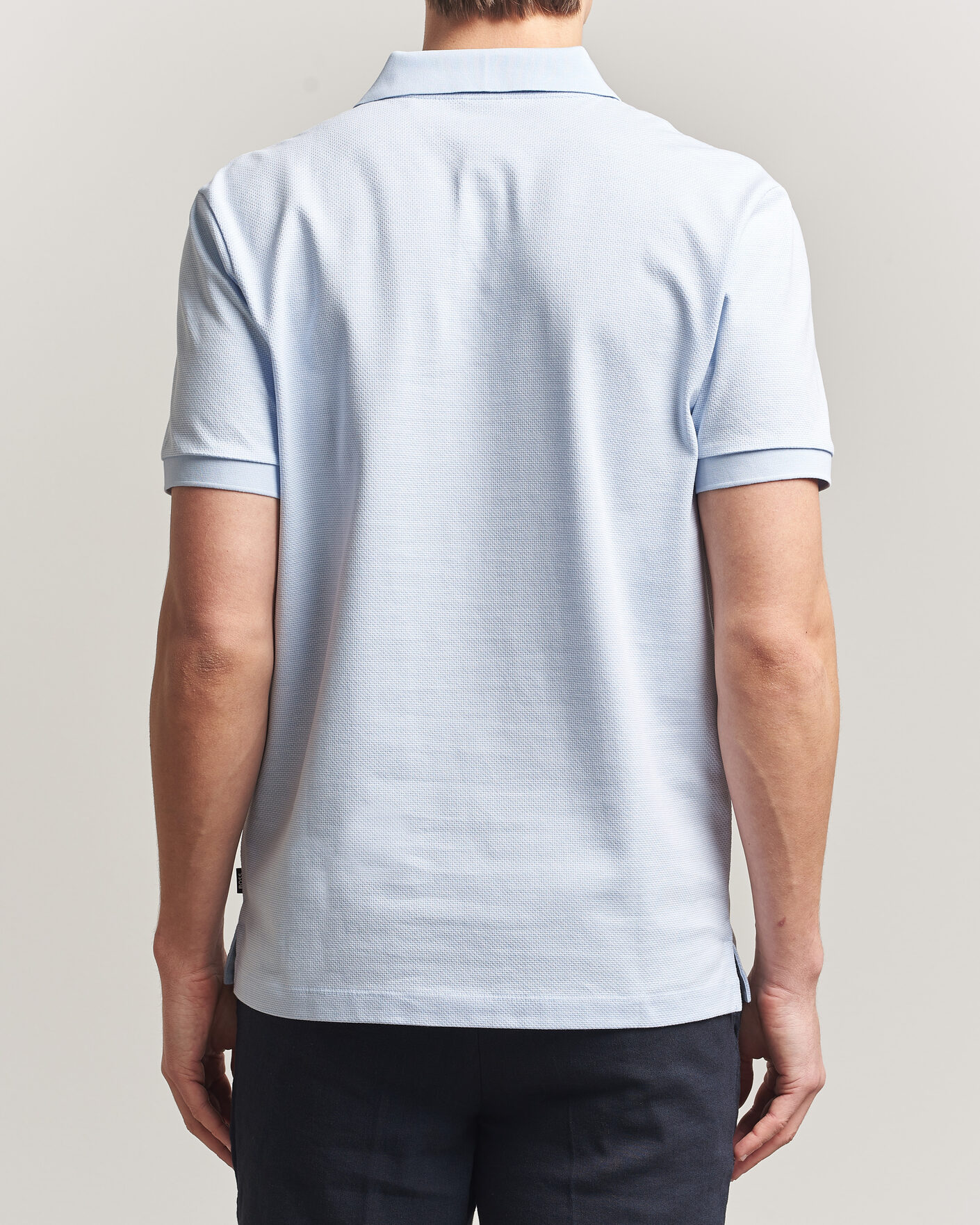 Herr | Pikéer | BOSS BLACK | Parlay Jersey Polo Light Blue