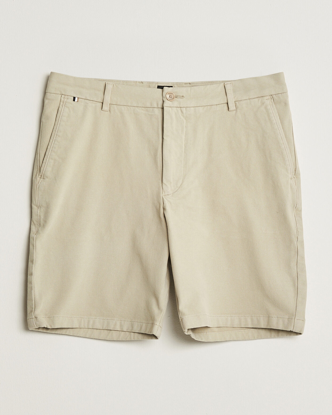 Herr | Shorts | BOSS BLACK | Kane Cotton Chino Shorts Open Beige