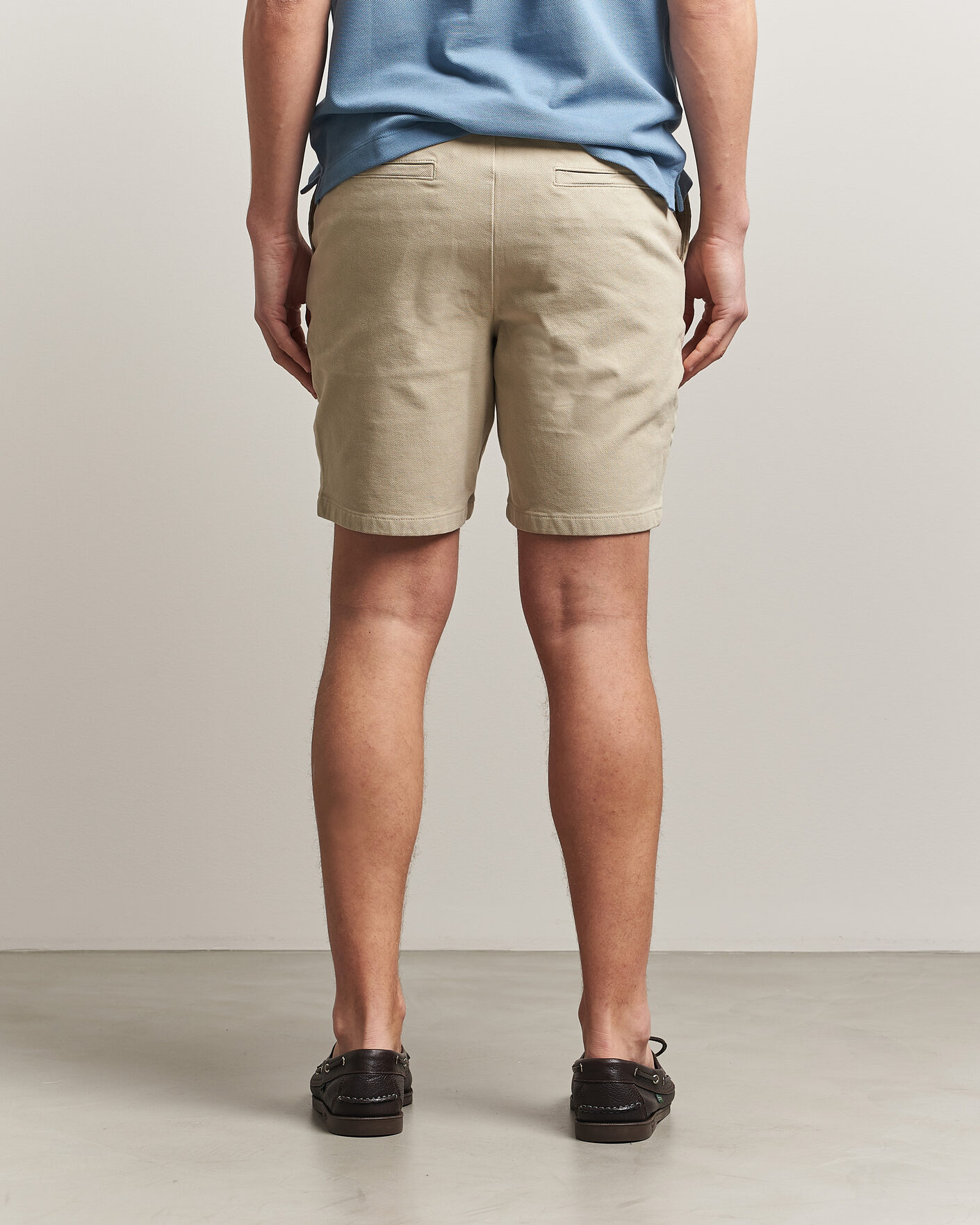 Herr | Shorts | BOSS BLACK | Kane Cotton Chino Shorts Open Beige