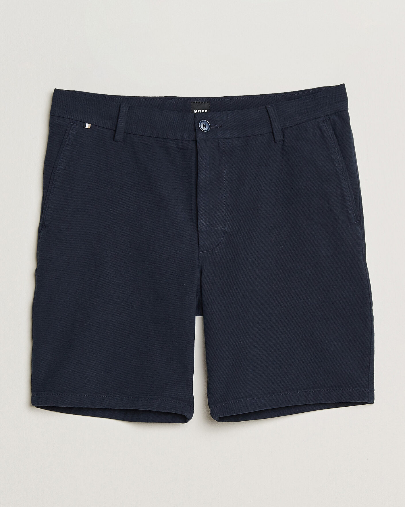Herr | Shorts | BOSS BLACK | Kane Cotton Chino Shorts Dark Blue