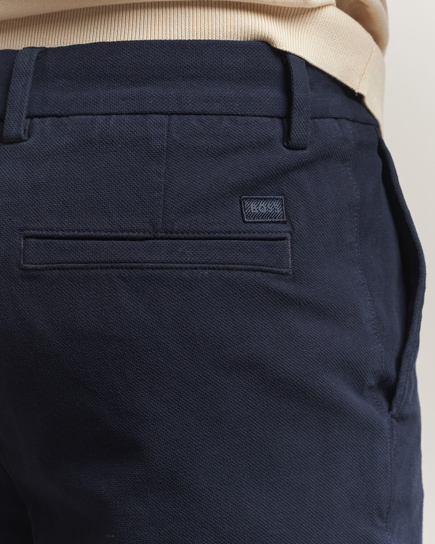 Herr | Shorts | BOSS BLACK | Kane Cotton Chino Shorts Dark Blue
