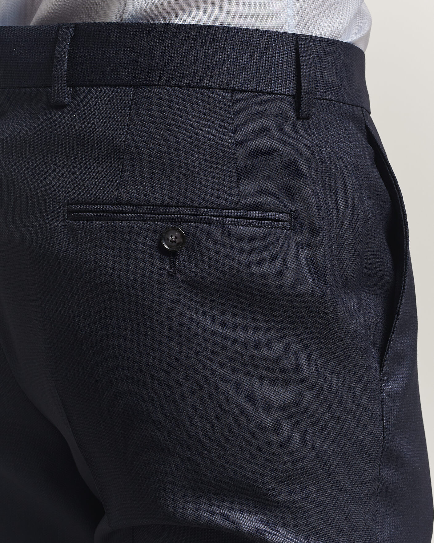 Herr | Kostymer | BOSS BLACK | Huge Wool Double Breasted Suit Dark Blue