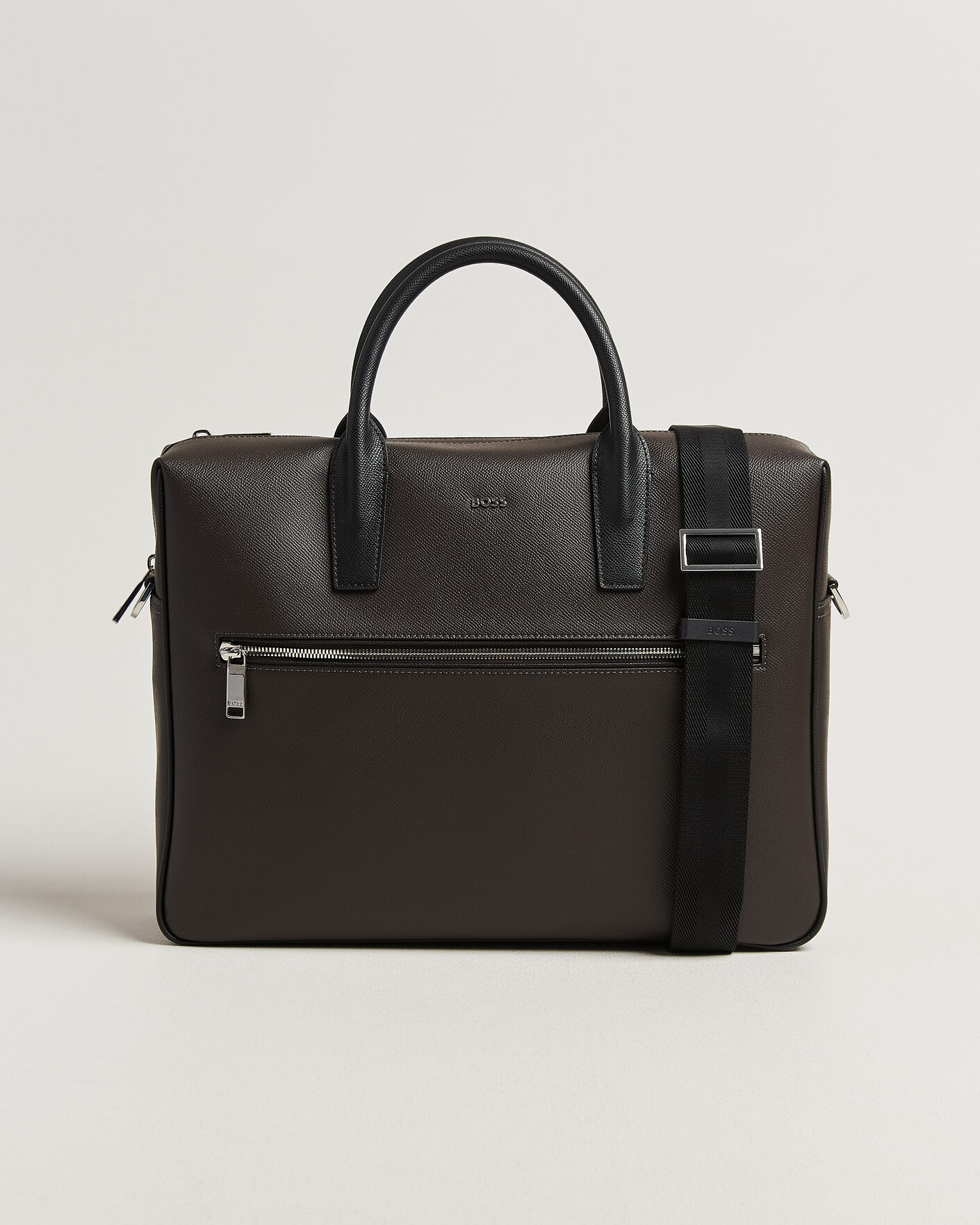 Herr | Väskor | BOSS BLACK | Daxter Leather Briefcase Dark Brown