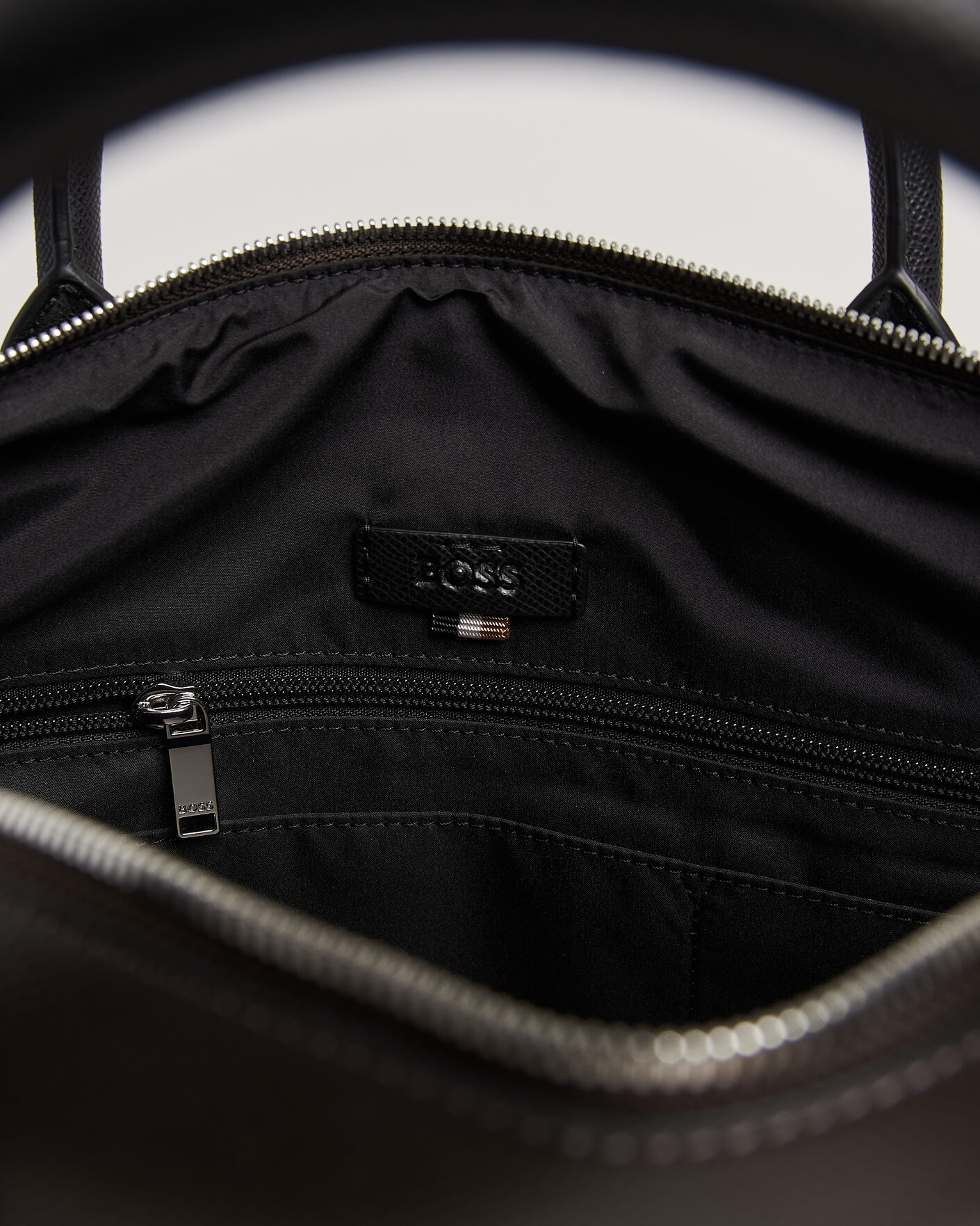 Herr | Väskor | BOSS BLACK | Daxter Leather Briefcase Dark Brown