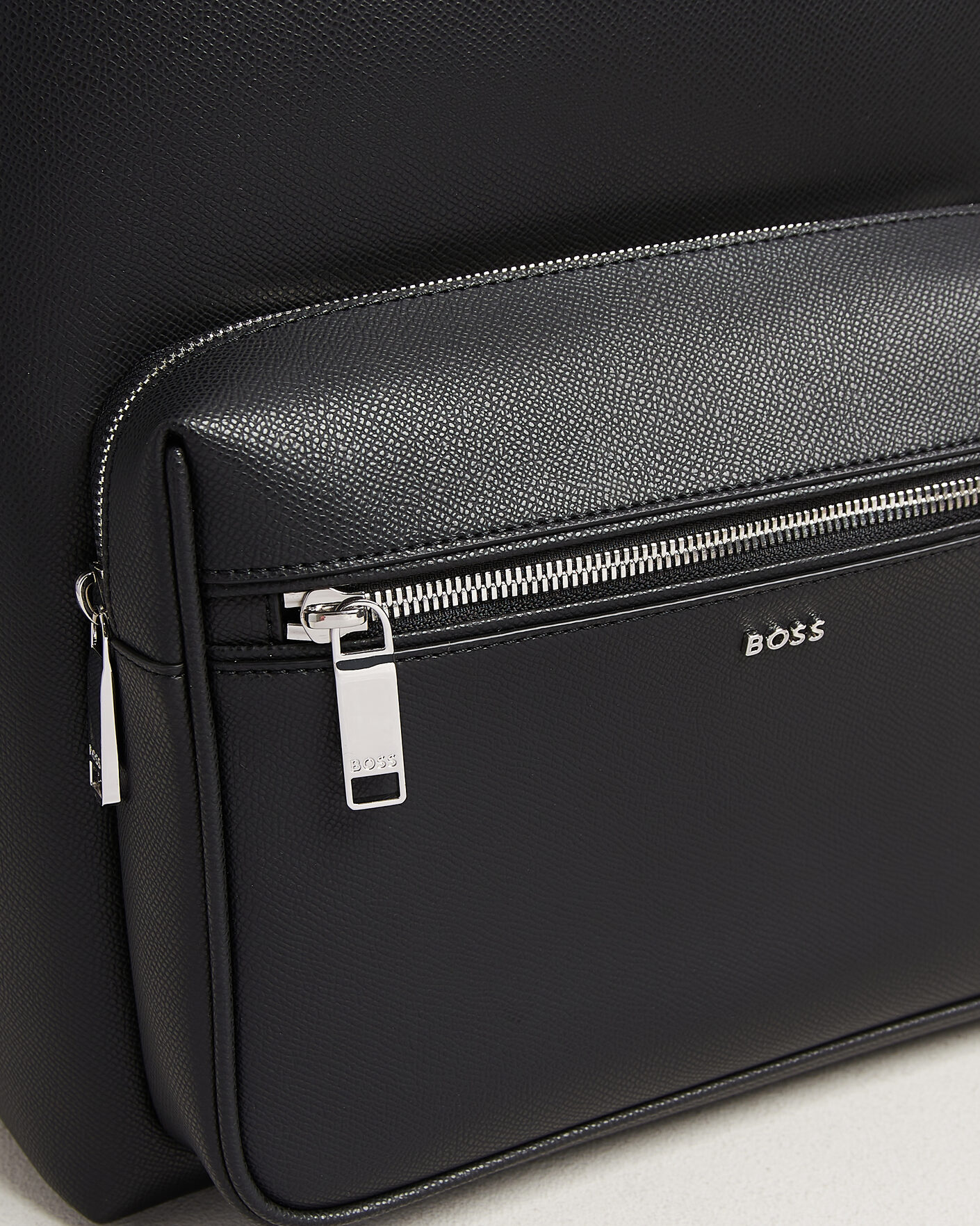 Herr | Väskor | BOSS BLACK | Daxter Leather Backpack Black