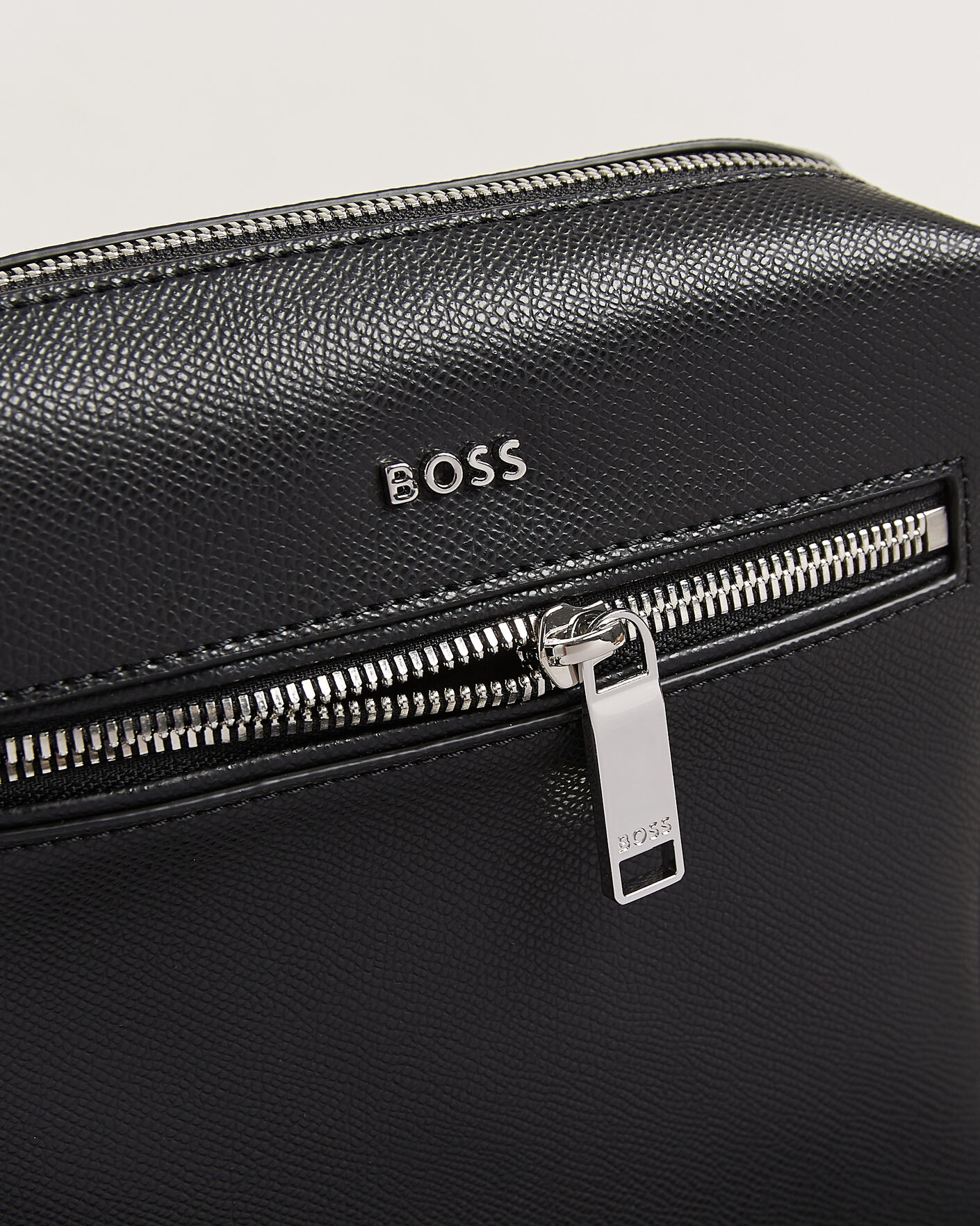Herr | Väskor | BOSS BLACK | Daxter Leather Crossbody Bag Black