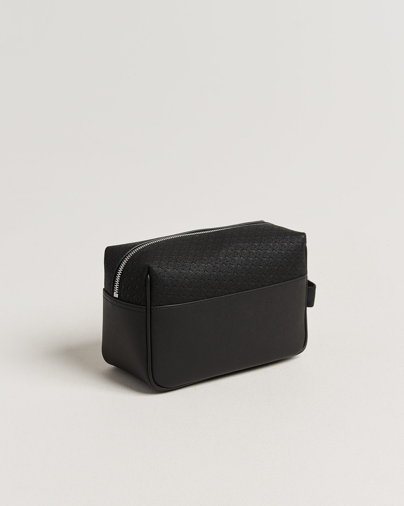 Herr | Väskor | BOSS BLACK | Daxter Monogram Leather Washbag Black