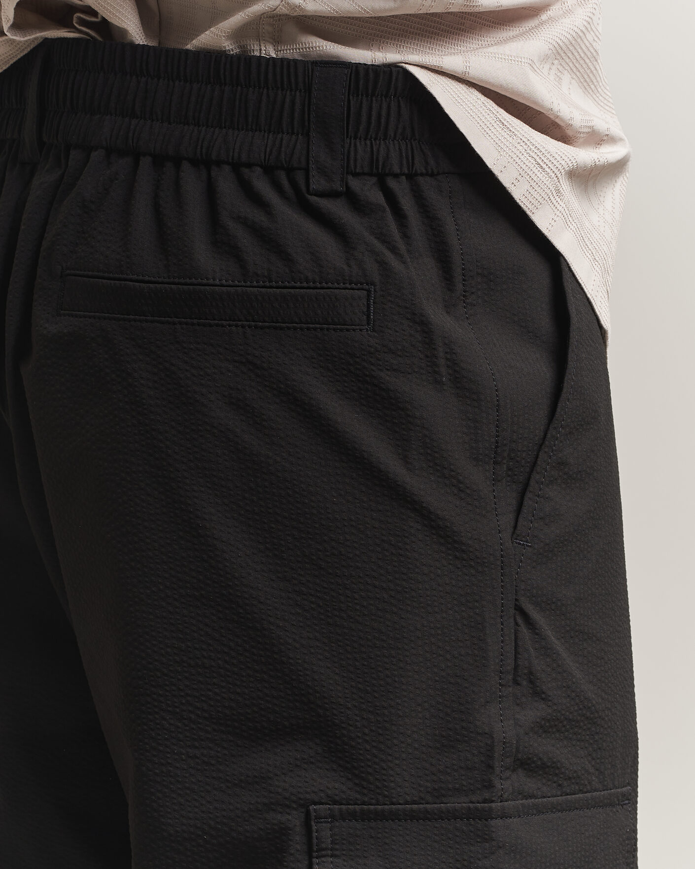Herr | Byxor | BOSS ORANGE | Sracky Cargo Pants Black