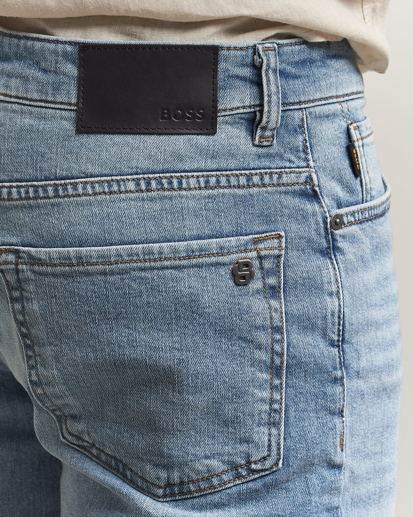 Herr | Shorts | BOSS ORANGE | Re.Maine Denim Shorts Light Blue