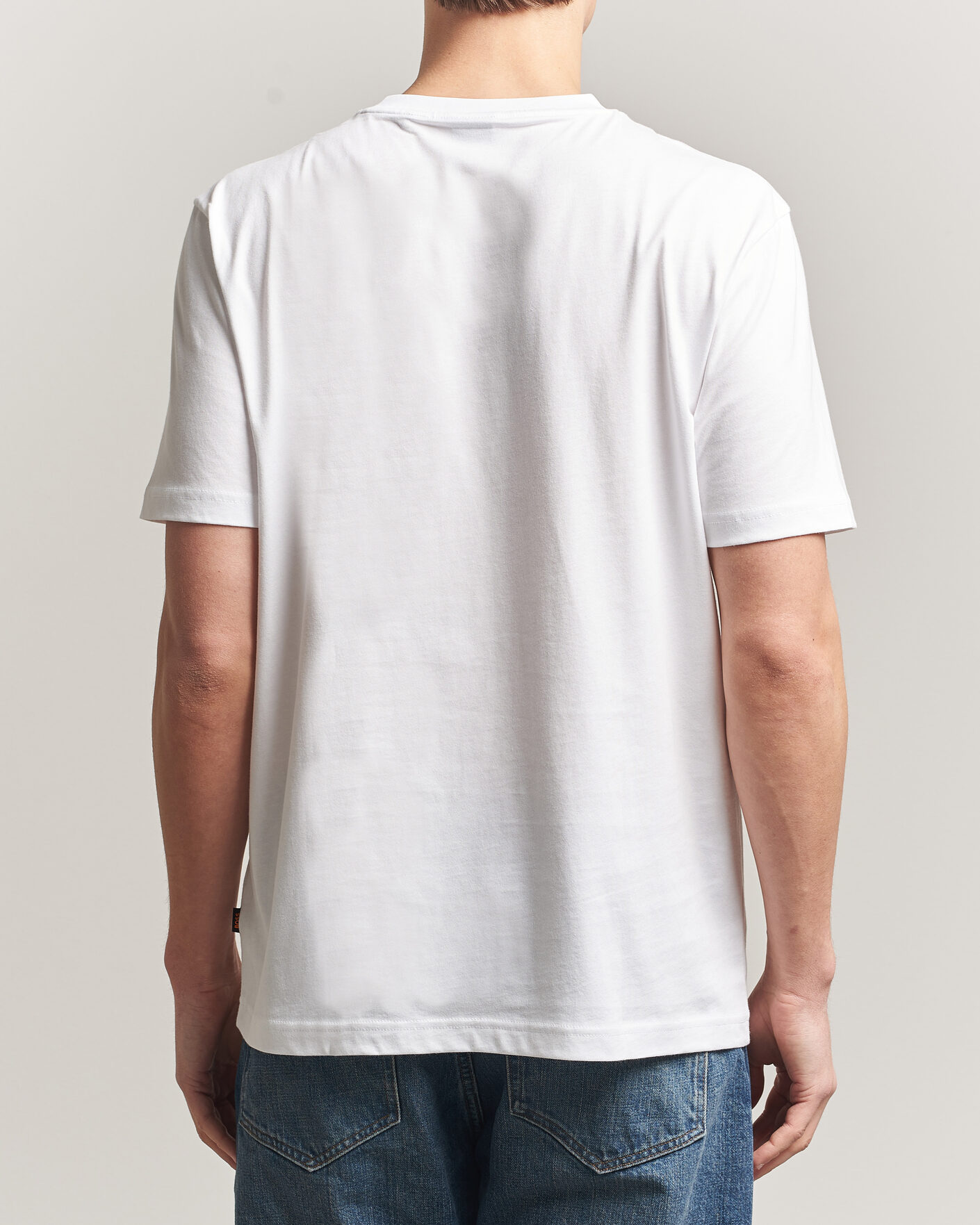 Herr | T-Shirts | BOSS ORANGE | Creature Printed Crew Neck T-Shirt Natural