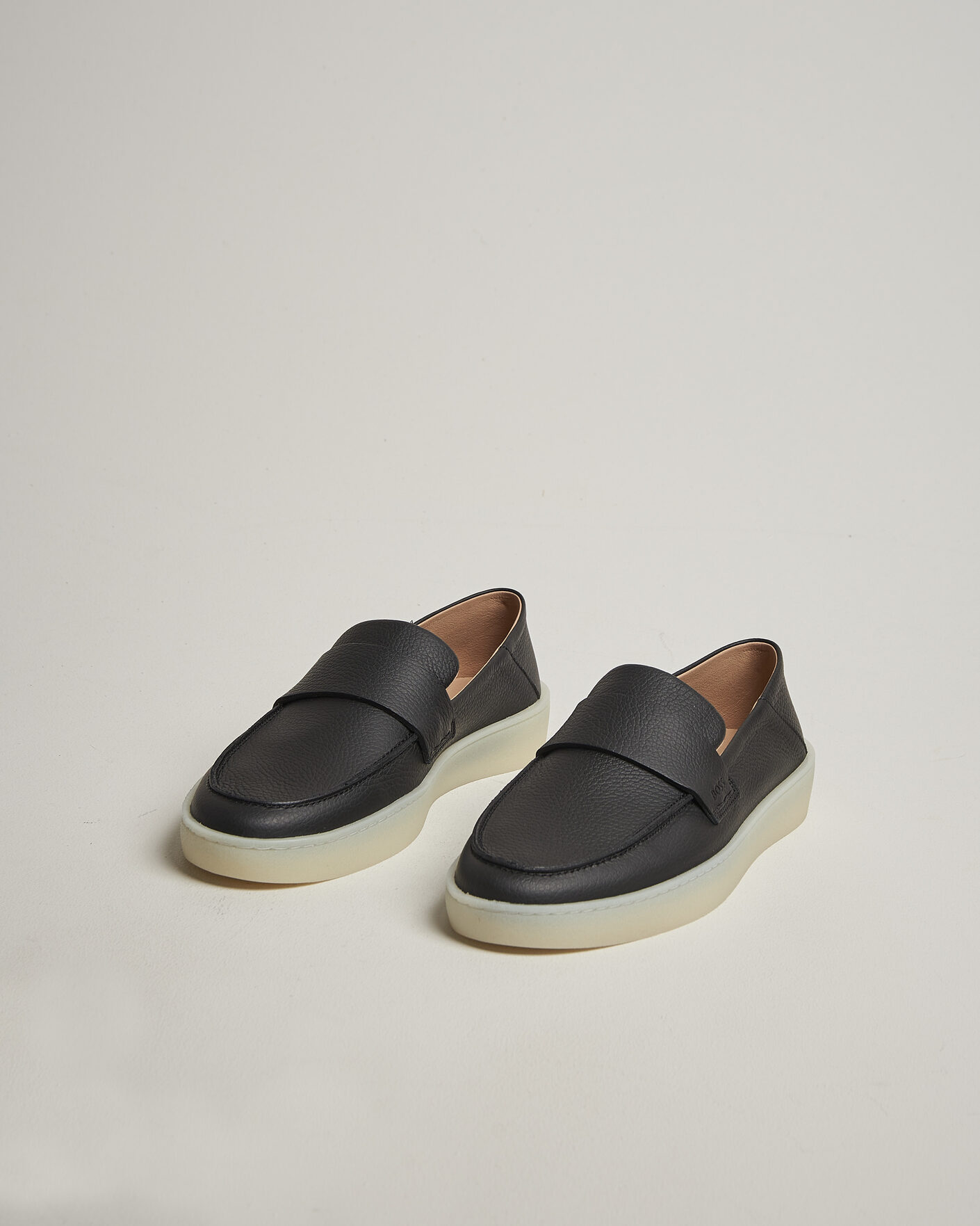 Herr | Loafers | BOSS BLACK | Randal Leather Loafer Black