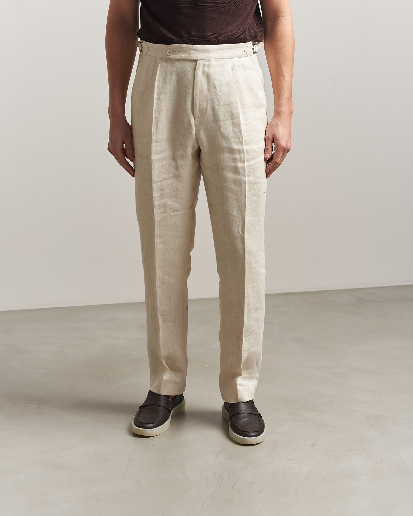 Herr | Loafers | BOSS BLACK | Randal Leather Loafer Dark Brown