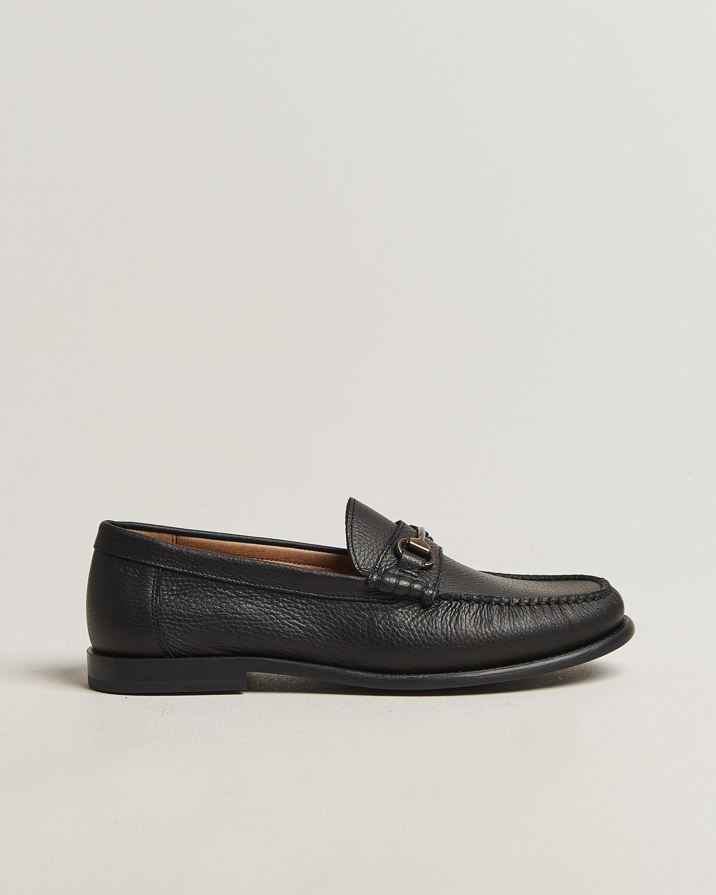 Herr | Loafers | BOSS BLACK | Tevan Leather Moccasin Black