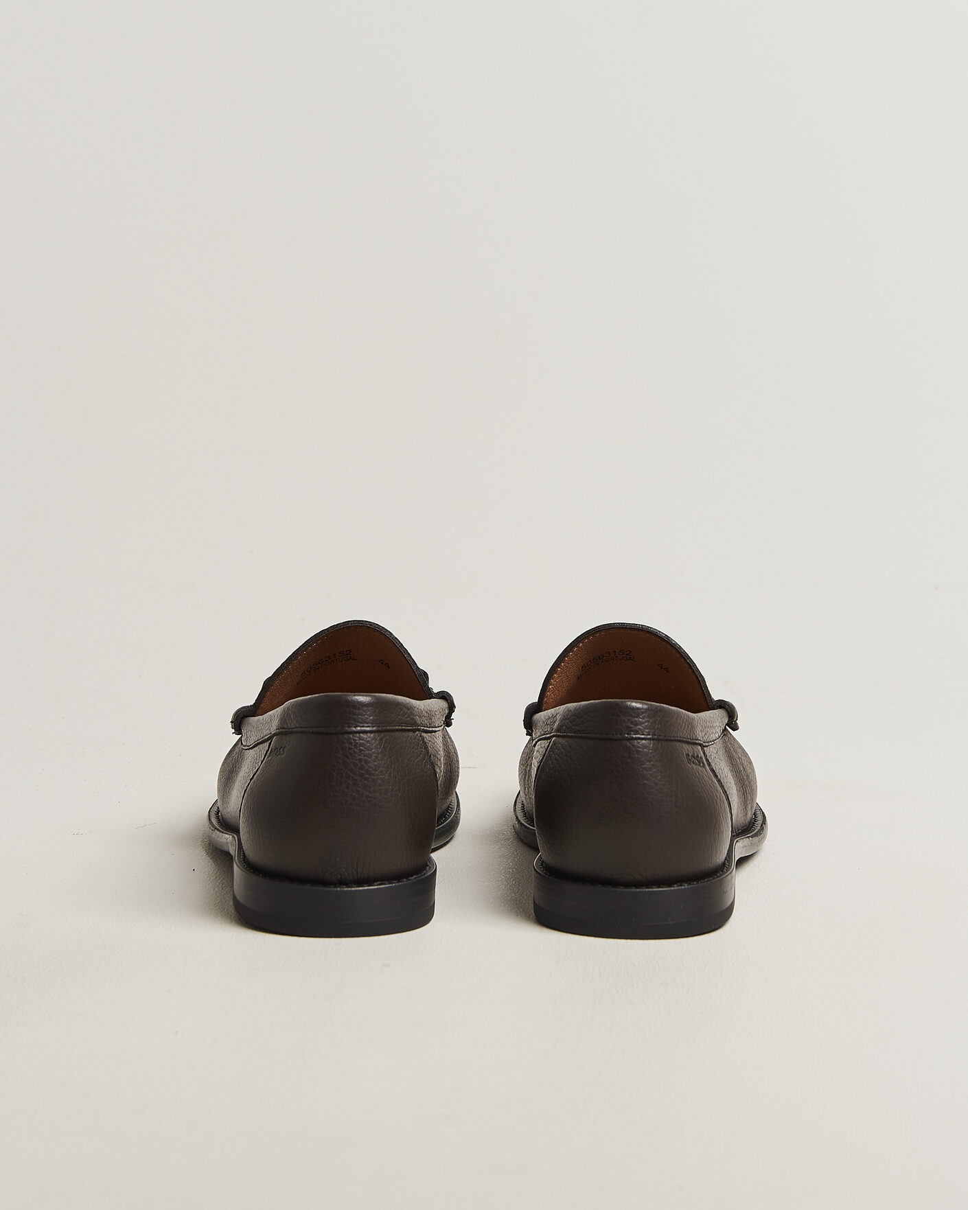 Herr | Loafers | BOSS BLACK | Tevan Leather Moccasin Dark Brown