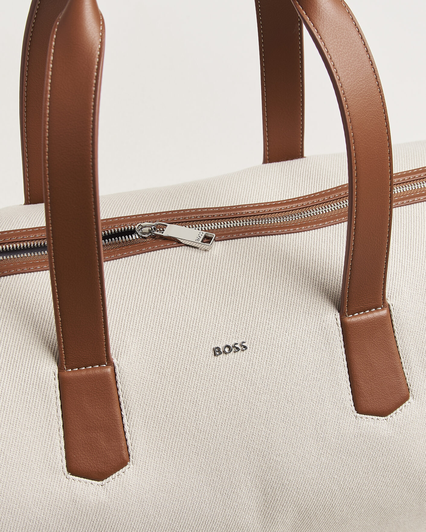 Herr | Väskor | BOSS BLACK | Dakkar Canvas Holdall Beige