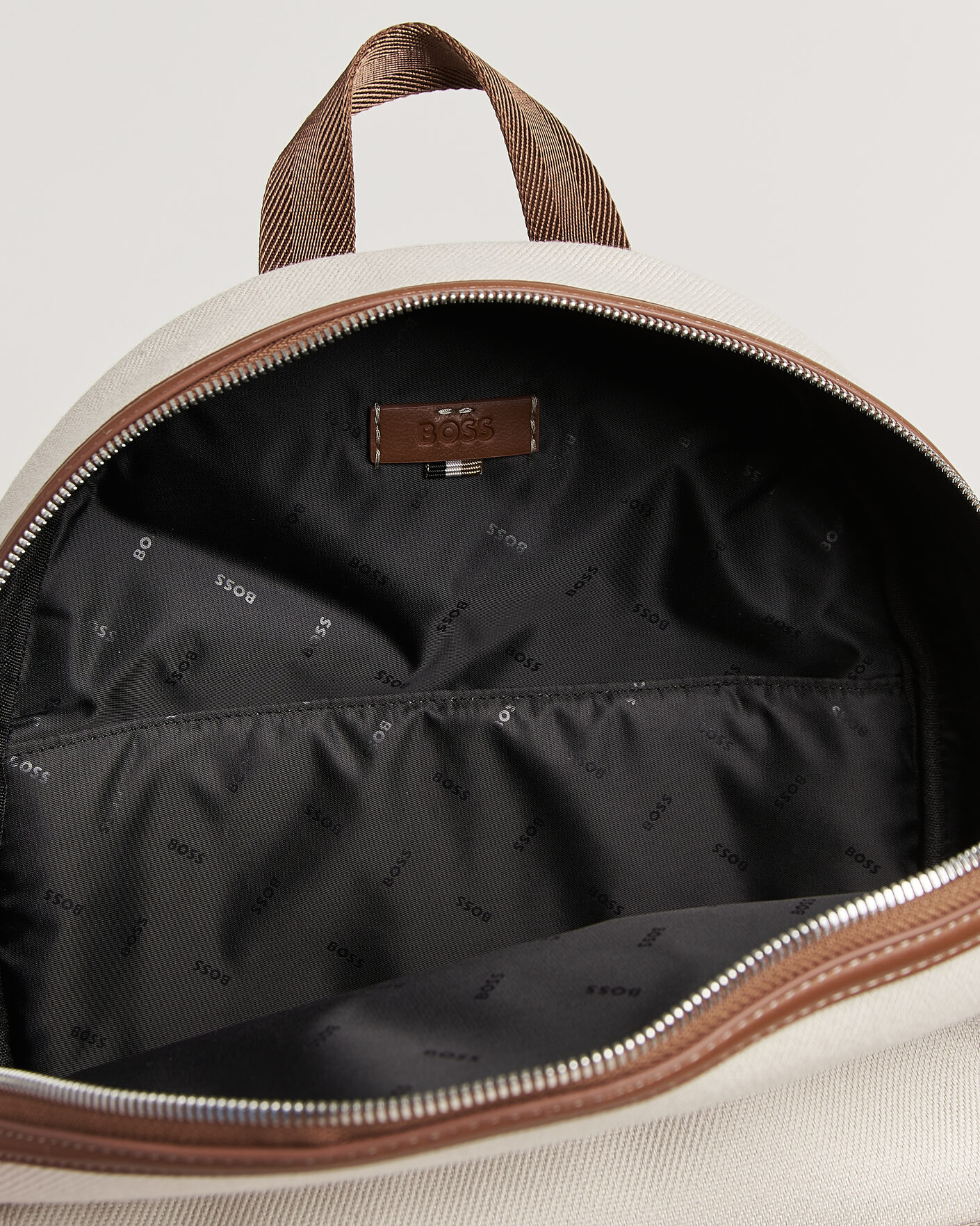 Herr | Väskor | BOSS BLACK | Dakkar Canvas Backpack Beige