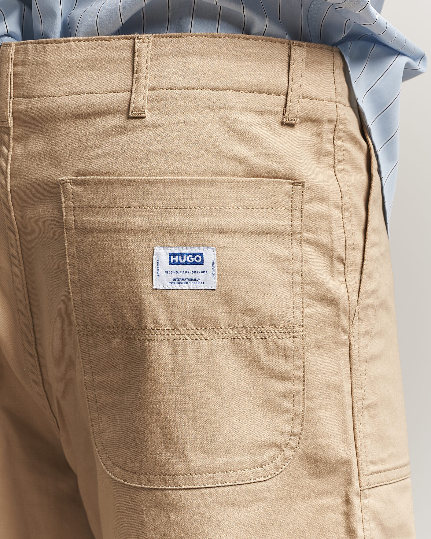 Herr | Shorts | HUGO | Gutwin Workwear Shorts Medium Beige