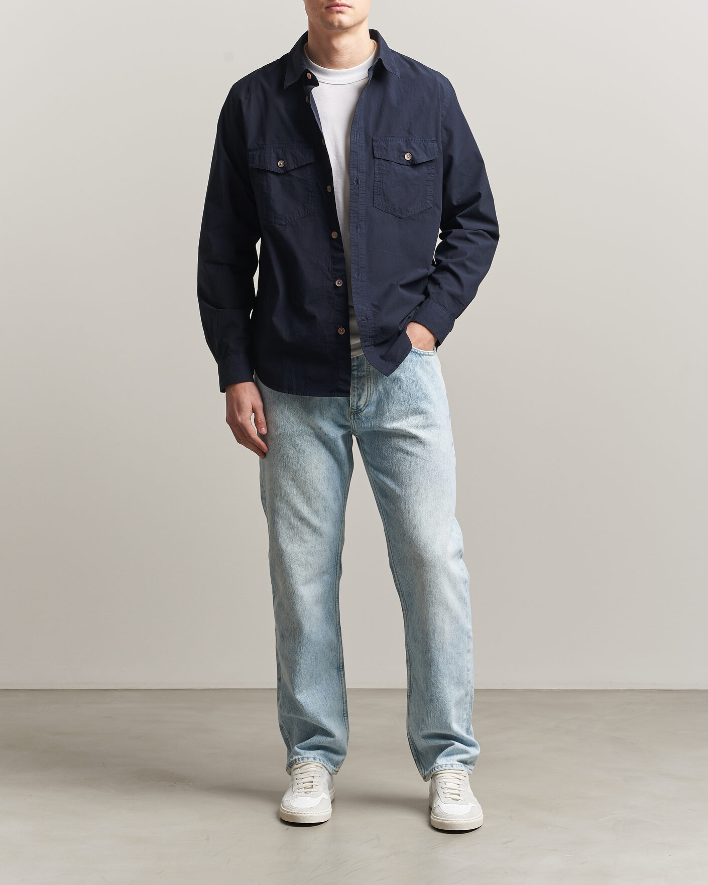 Herr | Byxor | HUGO | Jonah Straight Fit Jeans Light Blue
